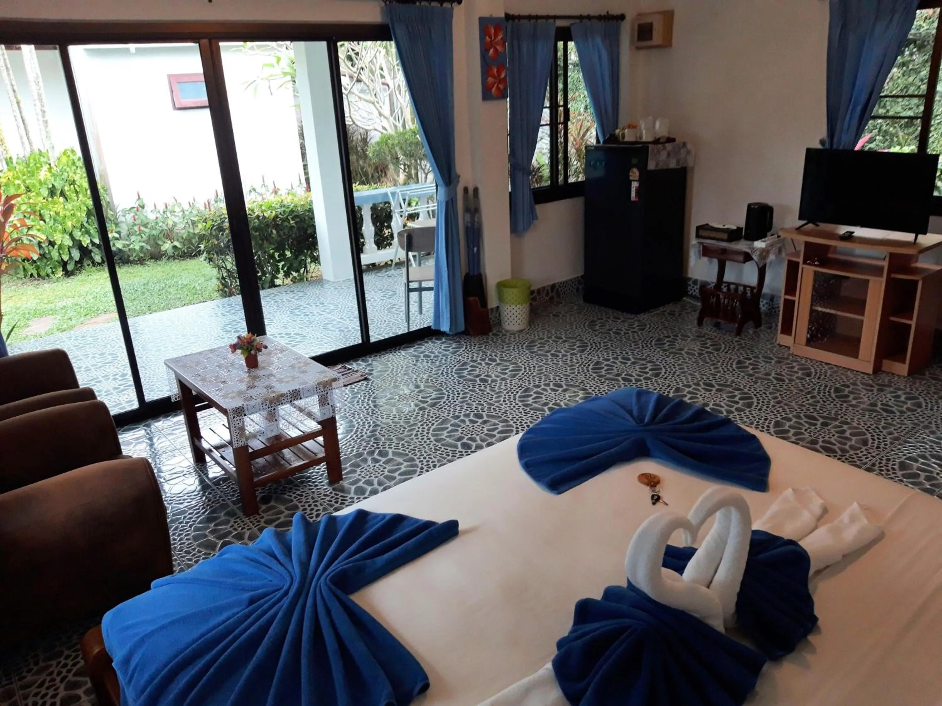 Bedroom in D&K Smiley Phuket Resort