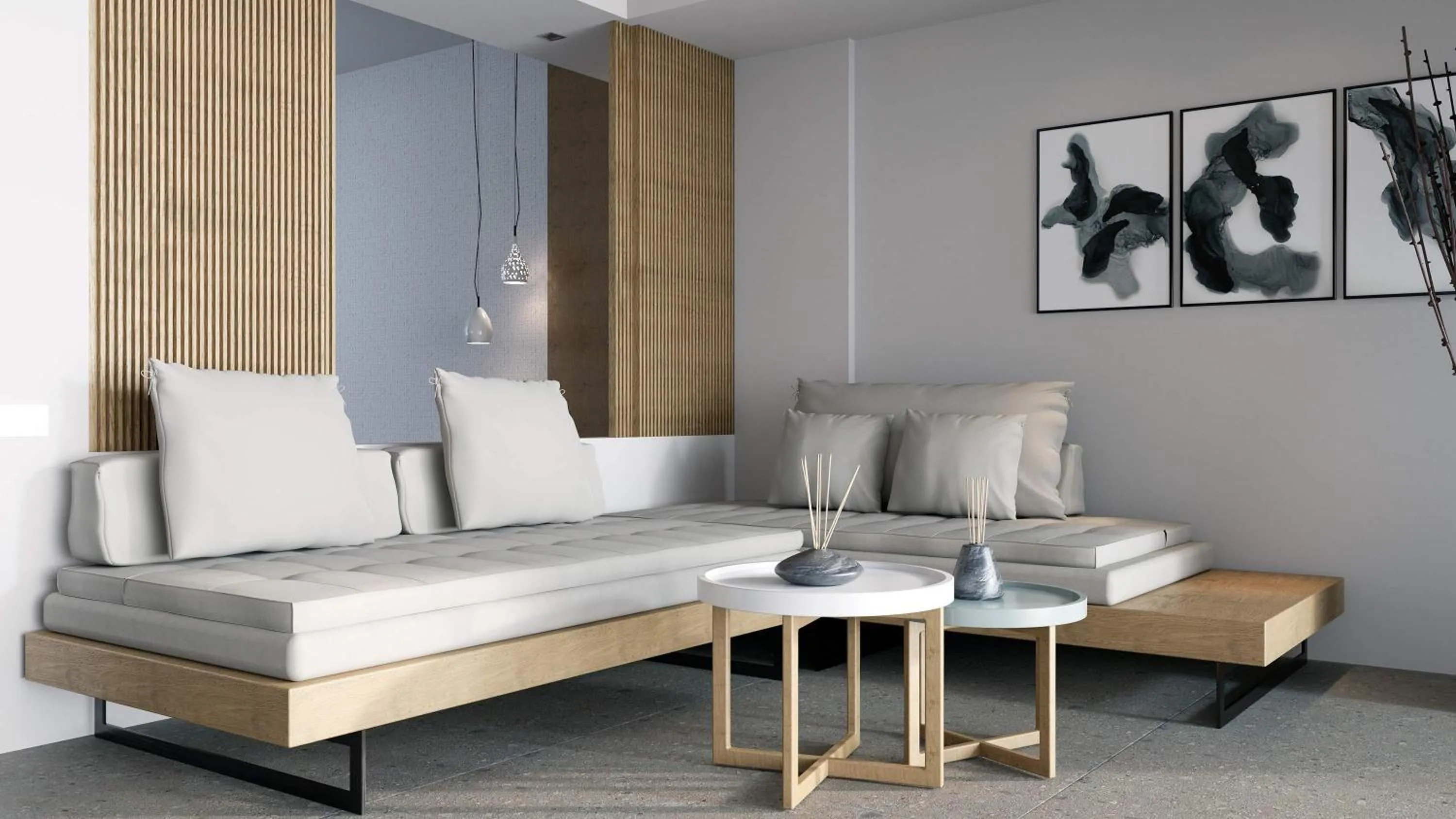 Living room in Colonides Beach Hotel