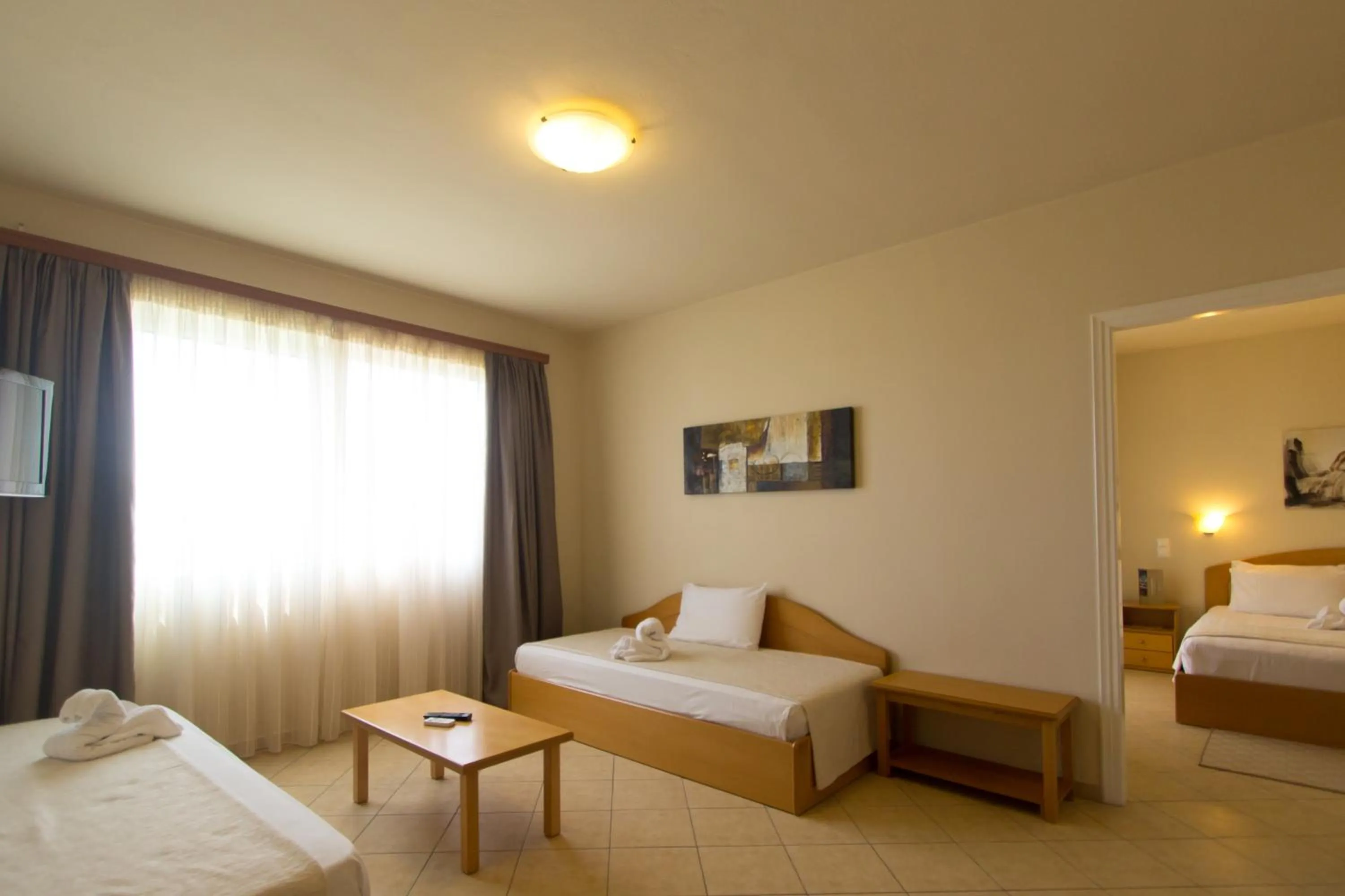 Bed in Colonides Beach Hotel