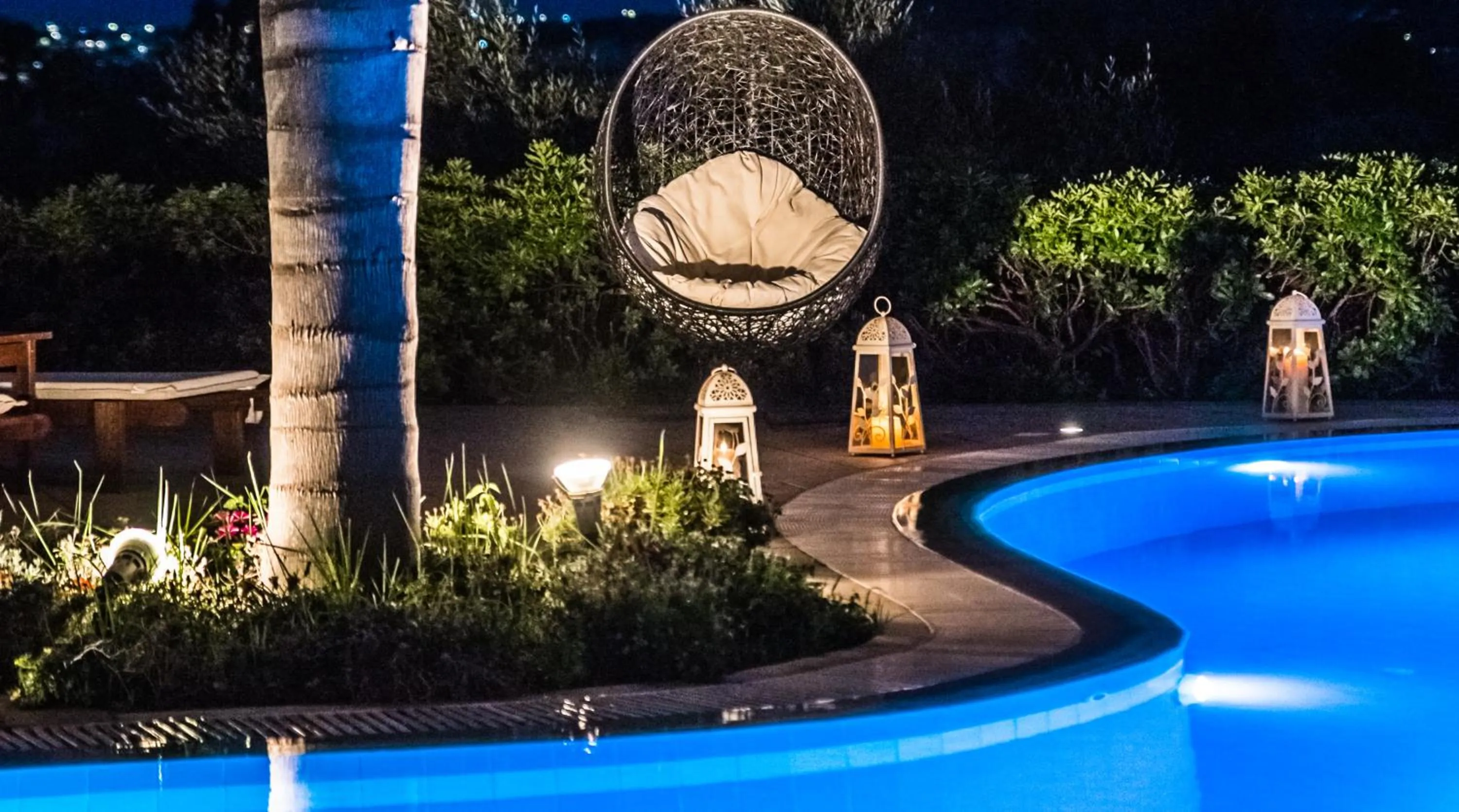 Pool view in Colonides Beach Hotel
