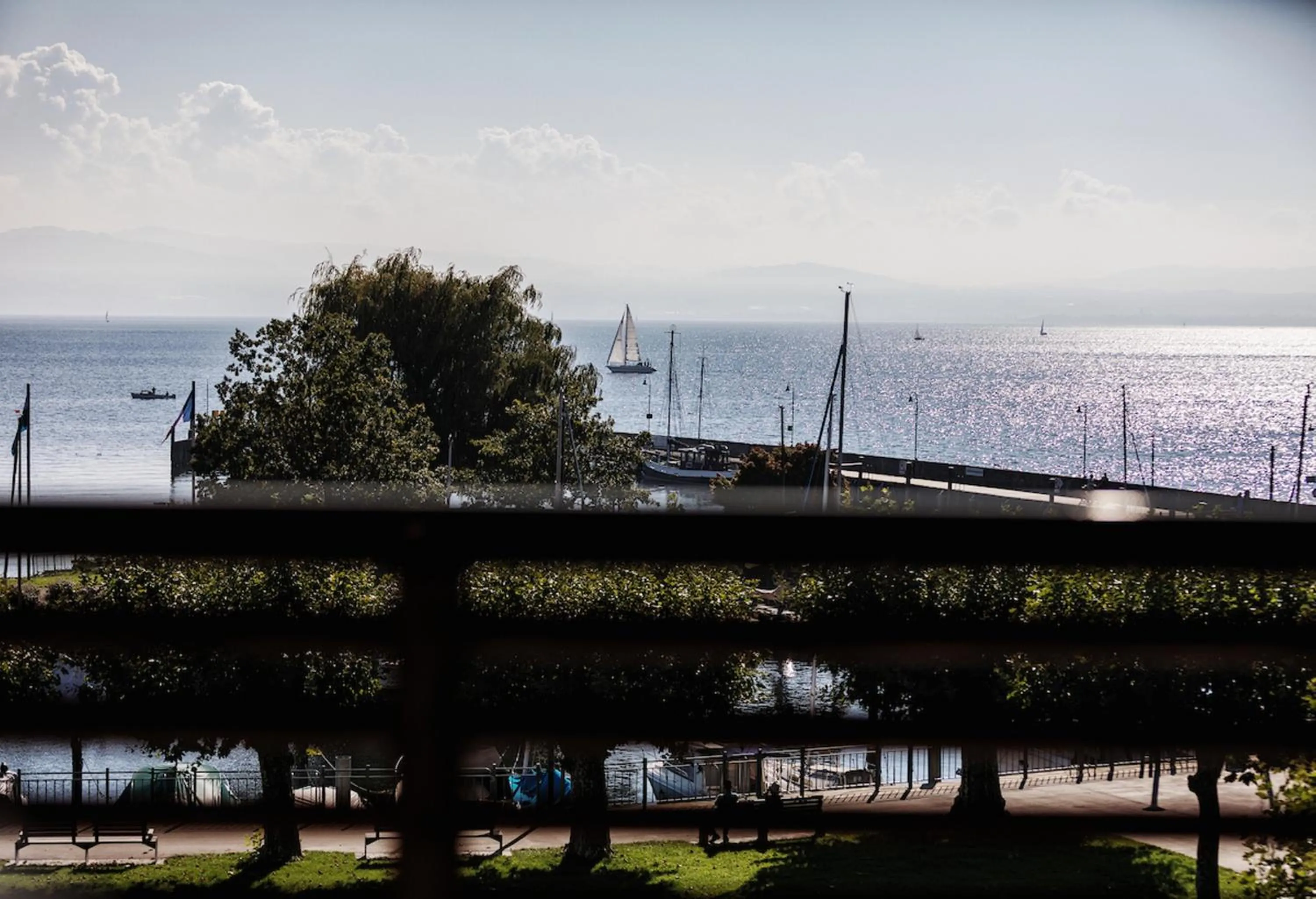 Lake view in Seehotel Litz