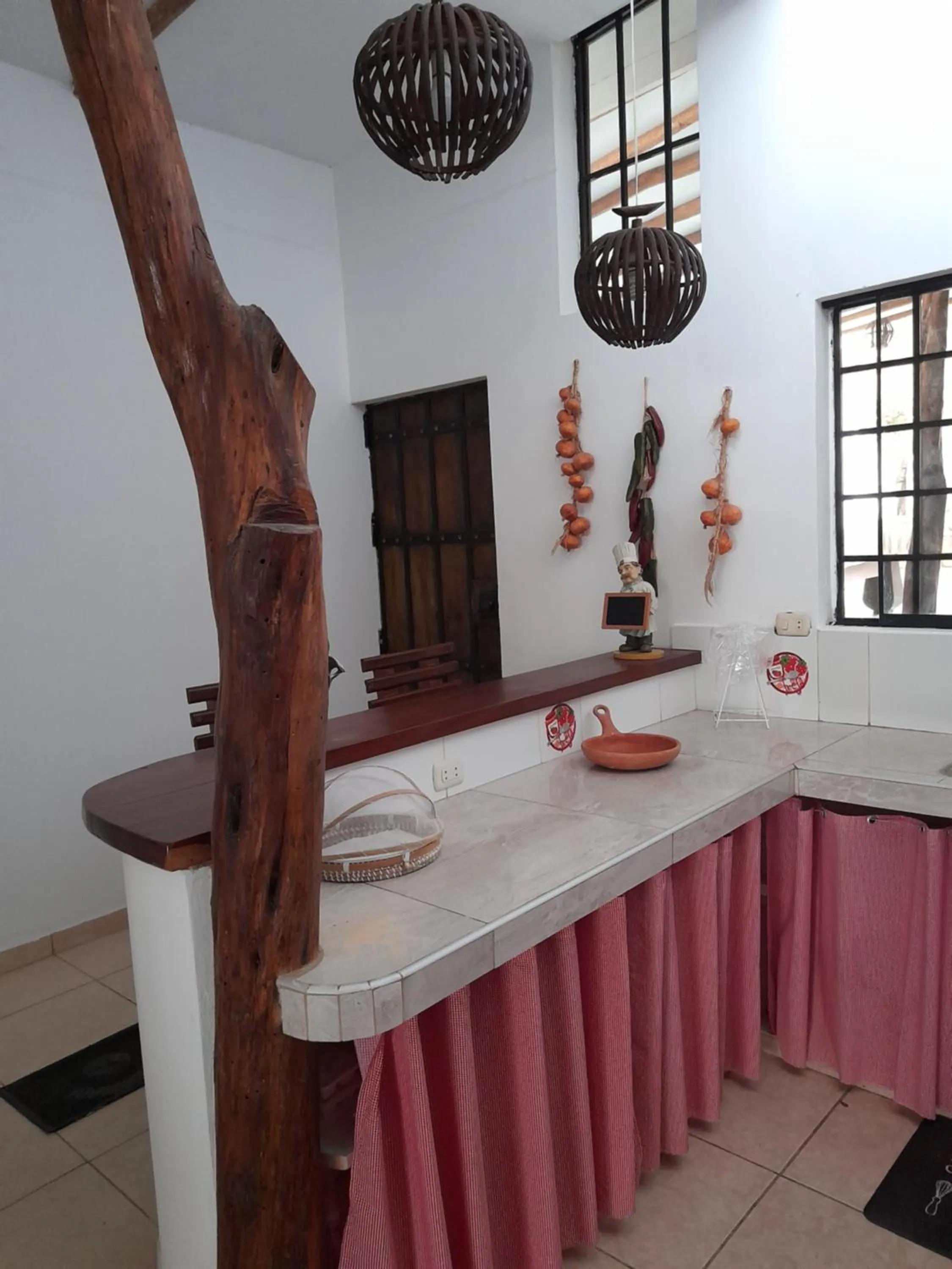 Kitchen or kitchenette in Maria Jose Bungalows