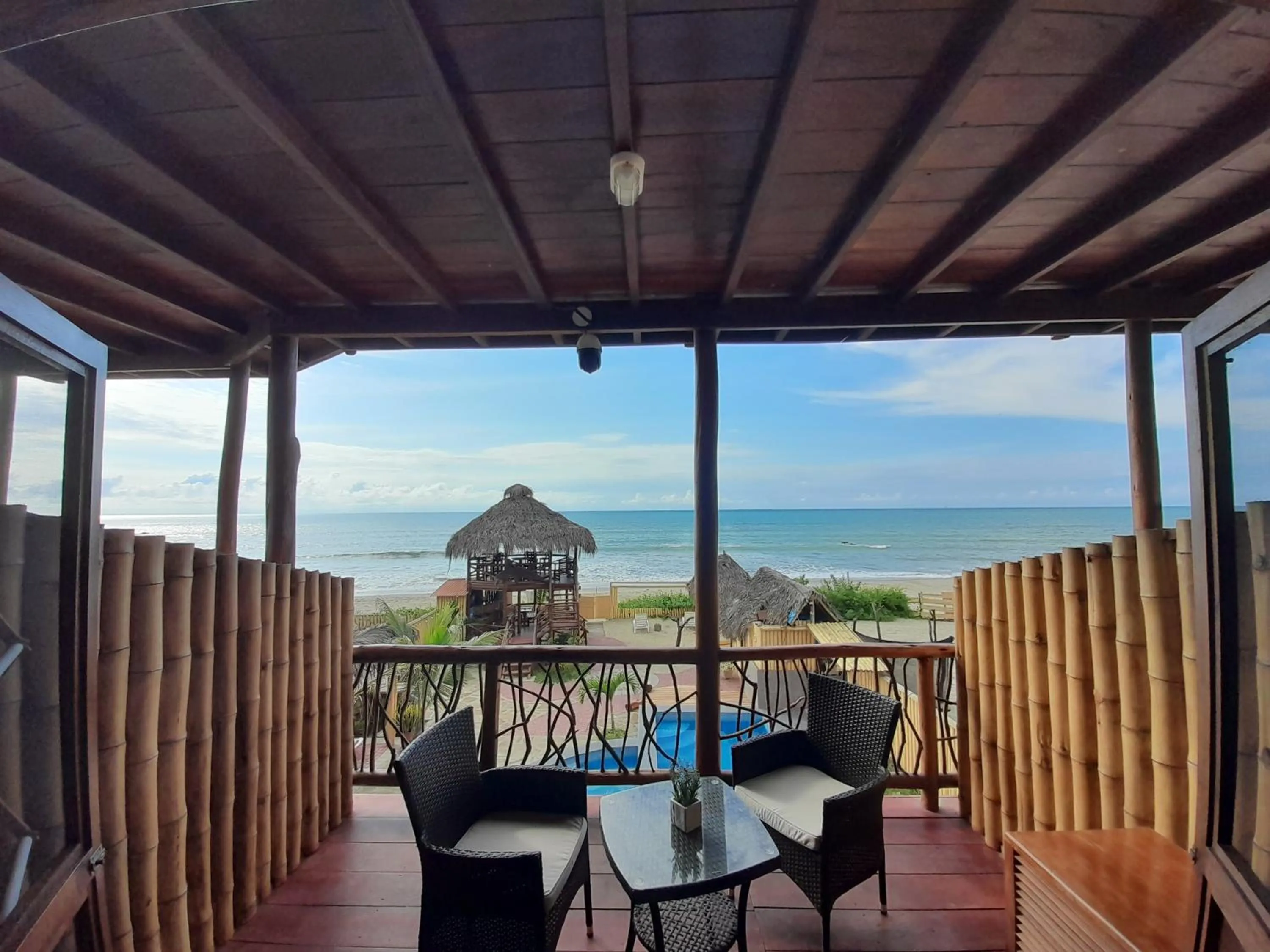 Balcony/Terrace in Maria Jose Bungalows