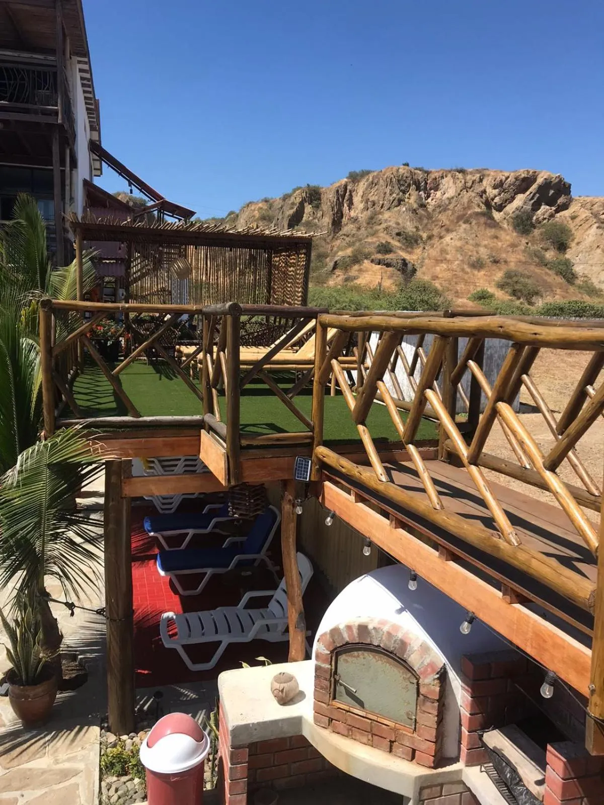 Balcony/Terrace in Maria Jose Bungalows