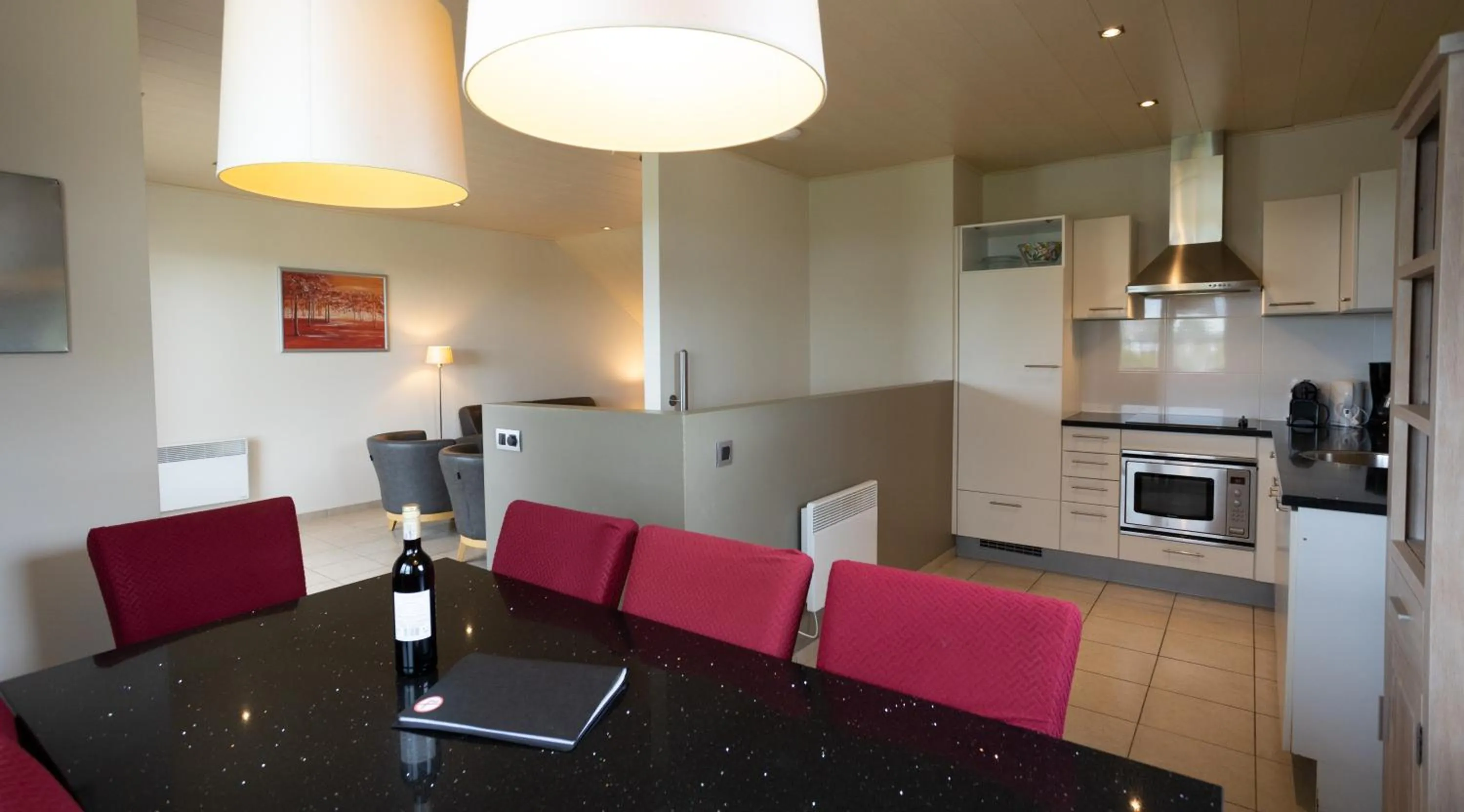 Kitchen or kitchenette in Holiday Park La Sapinière