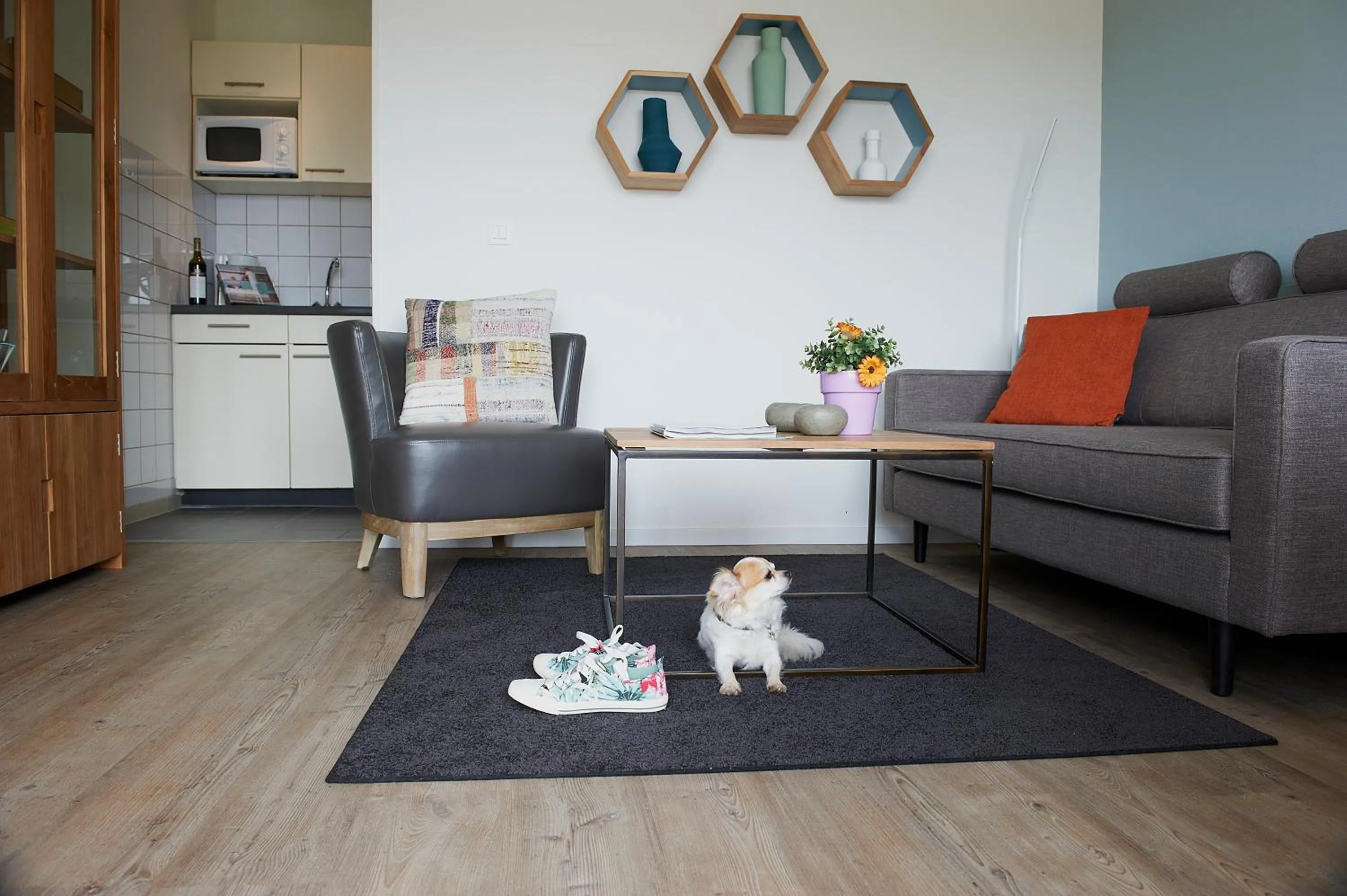 Kitchen or kitchenette in Holiday Park La Sapinière