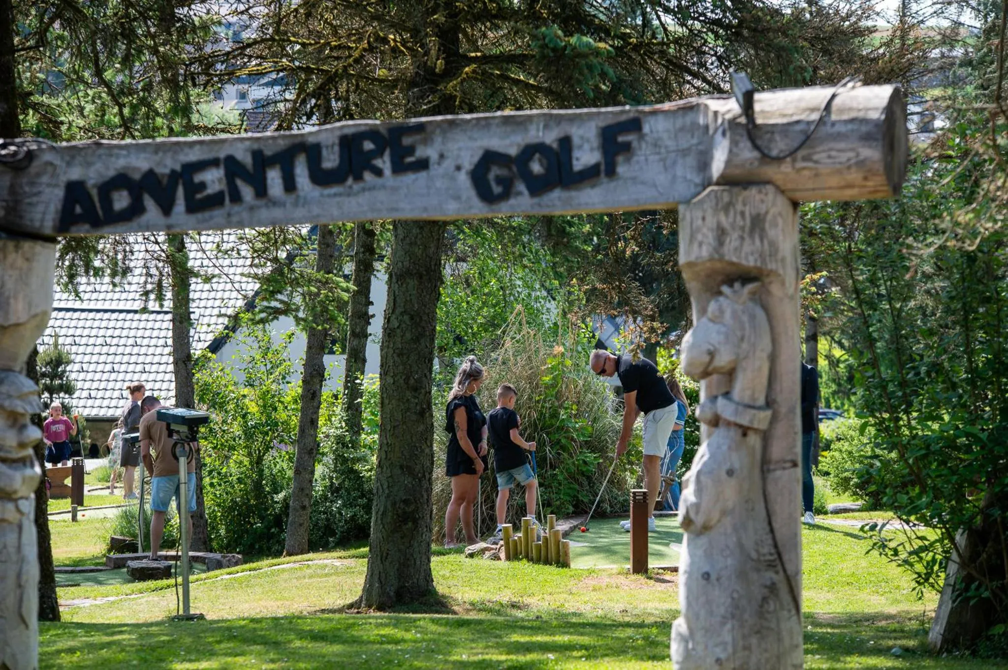 Minigolf in Holiday Park La Sapinière