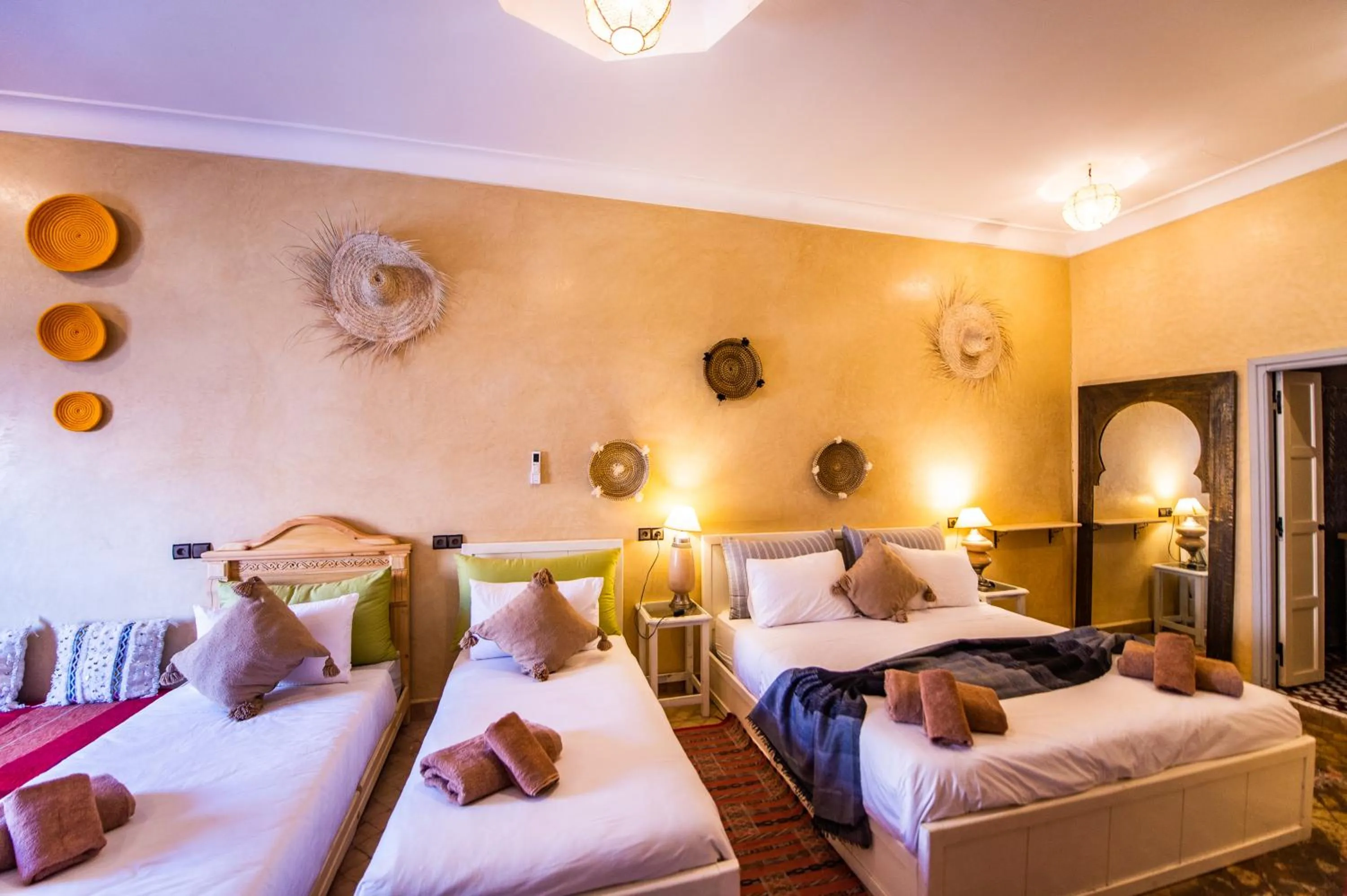 Bed in KOUTOBIA ROYAL