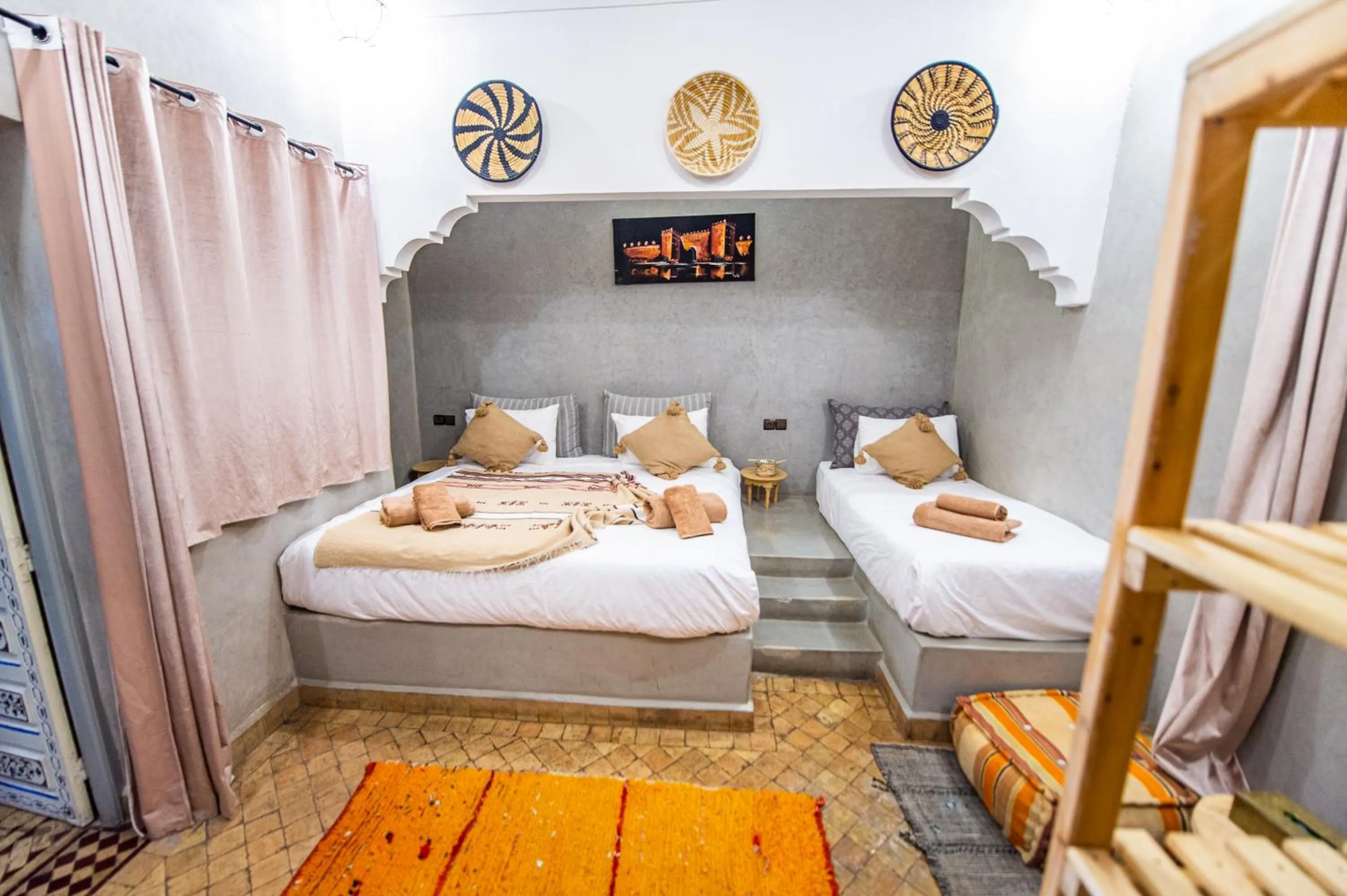 Bed in KOUTOBIA ROYAL