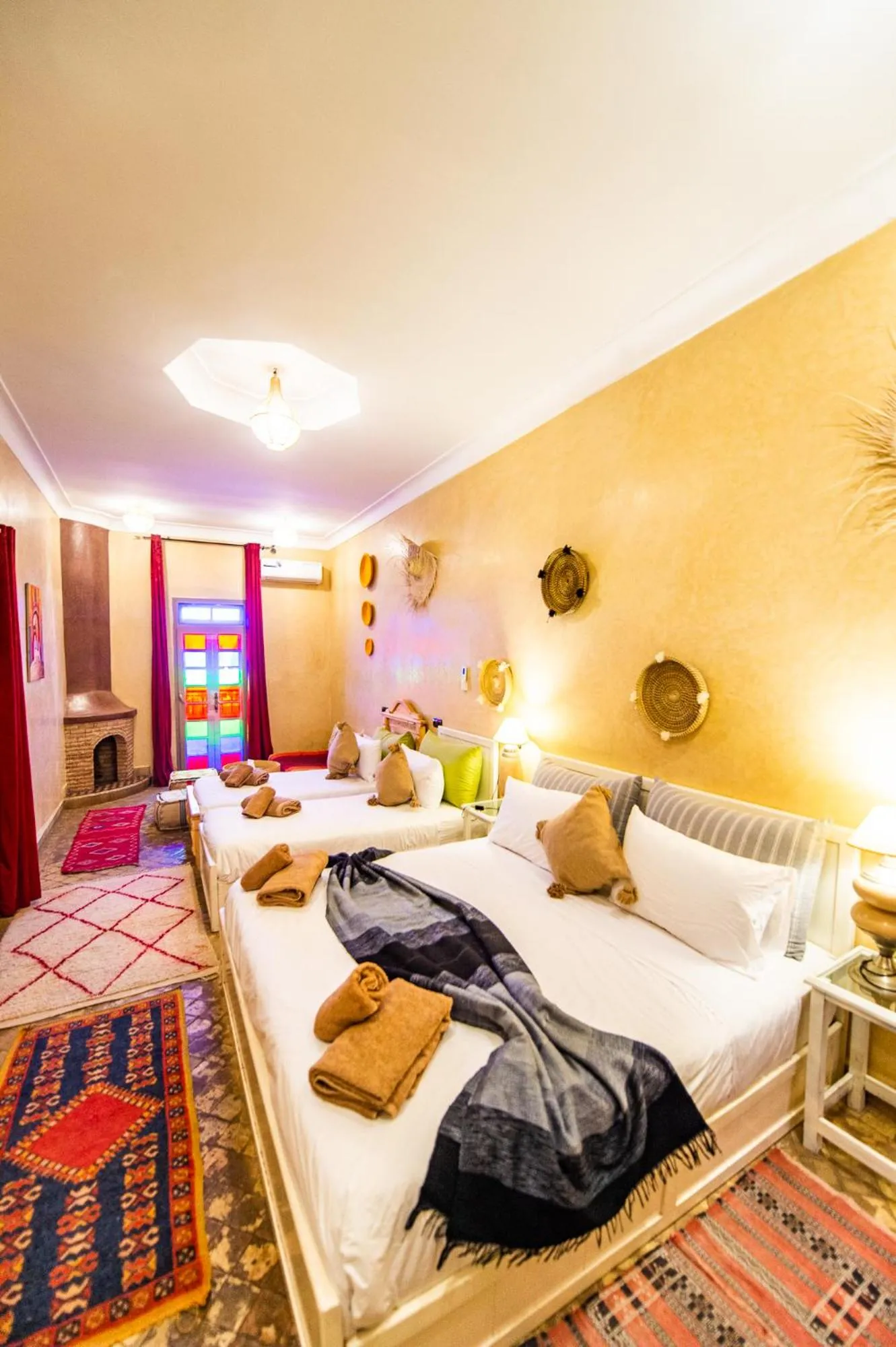 Bed in KOUTOBIA ROYAL