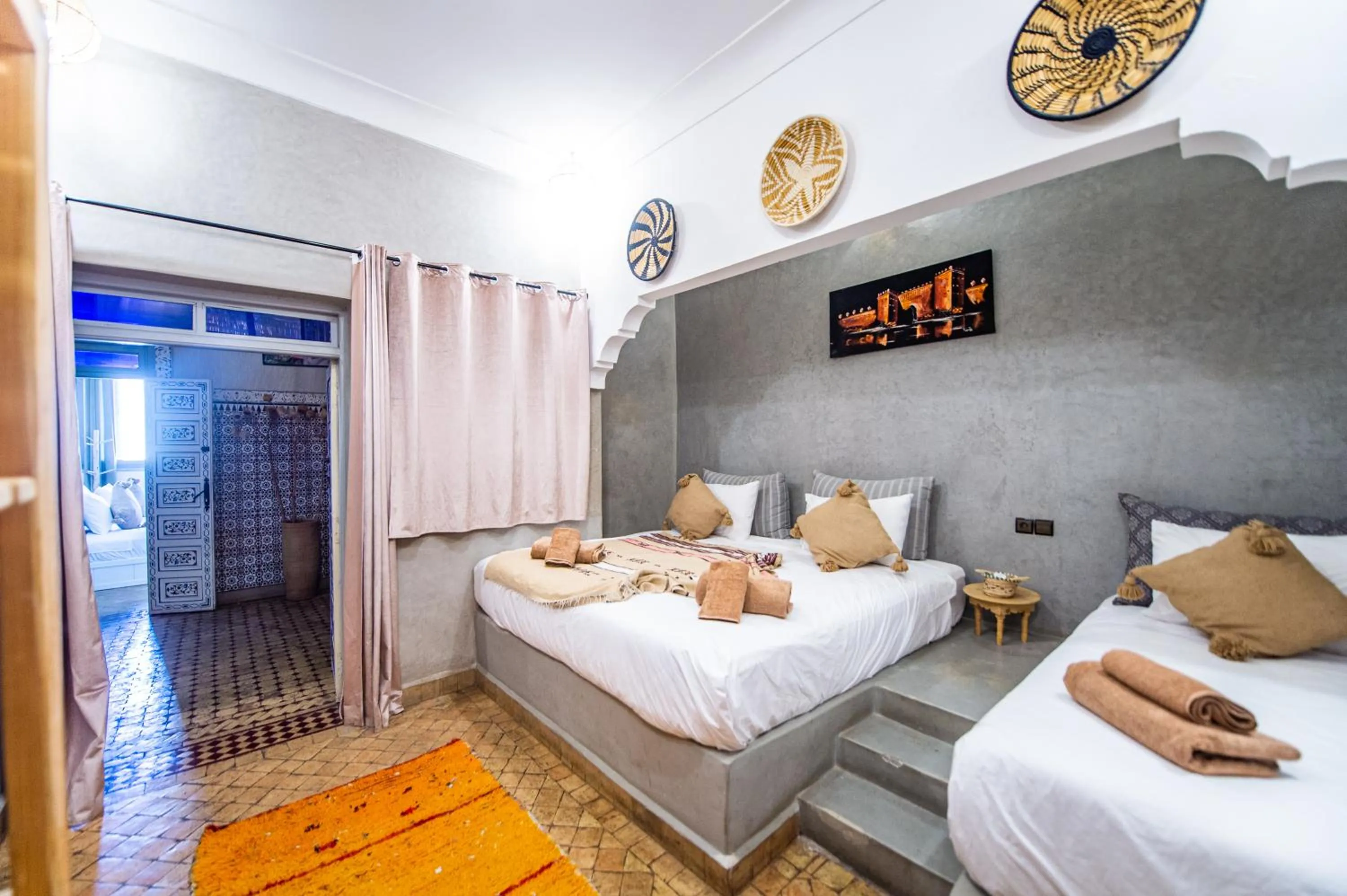 Bed in KOUTOBIA ROYAL