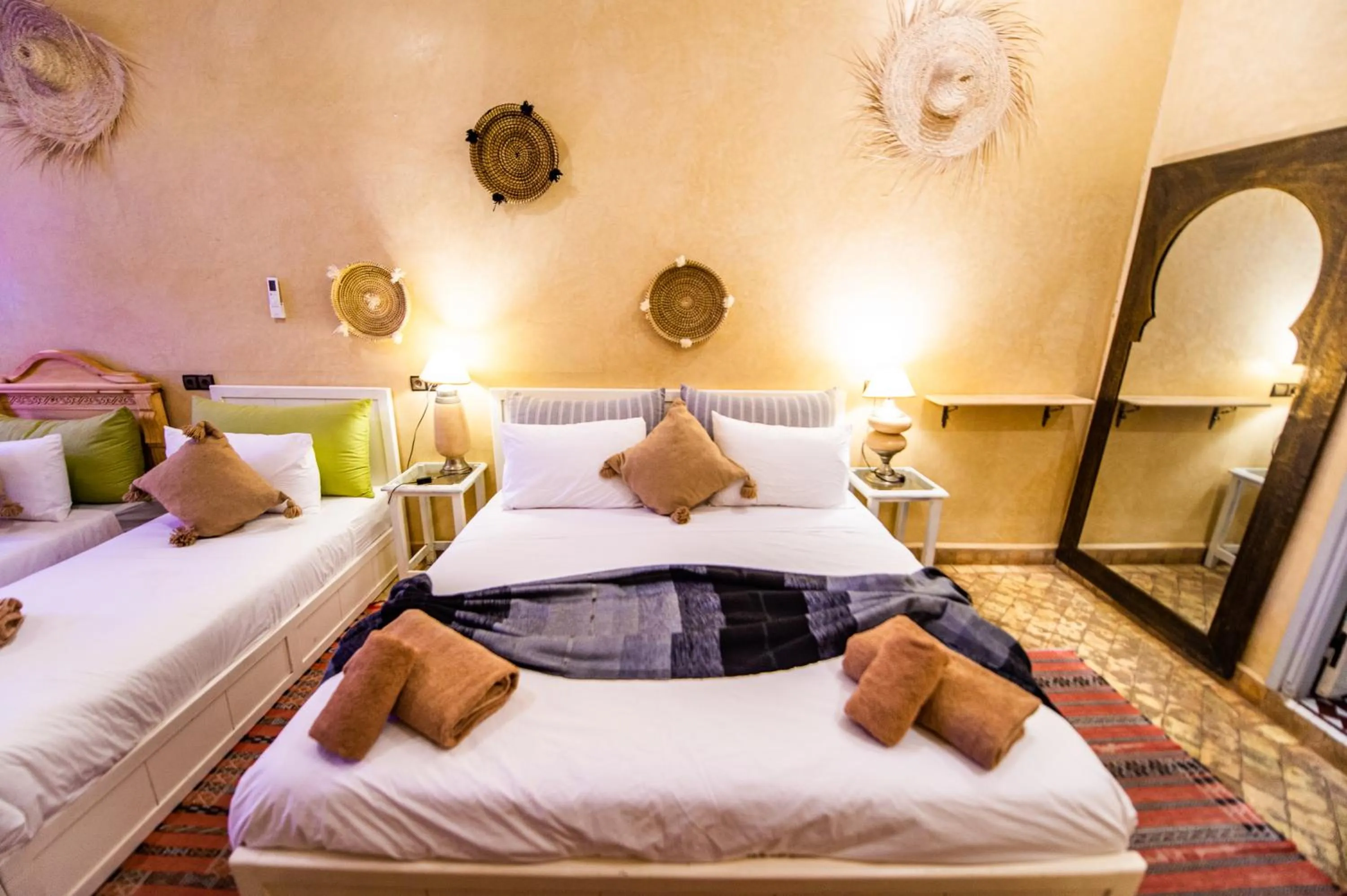 Bed in KOUTOBIA ROYAL