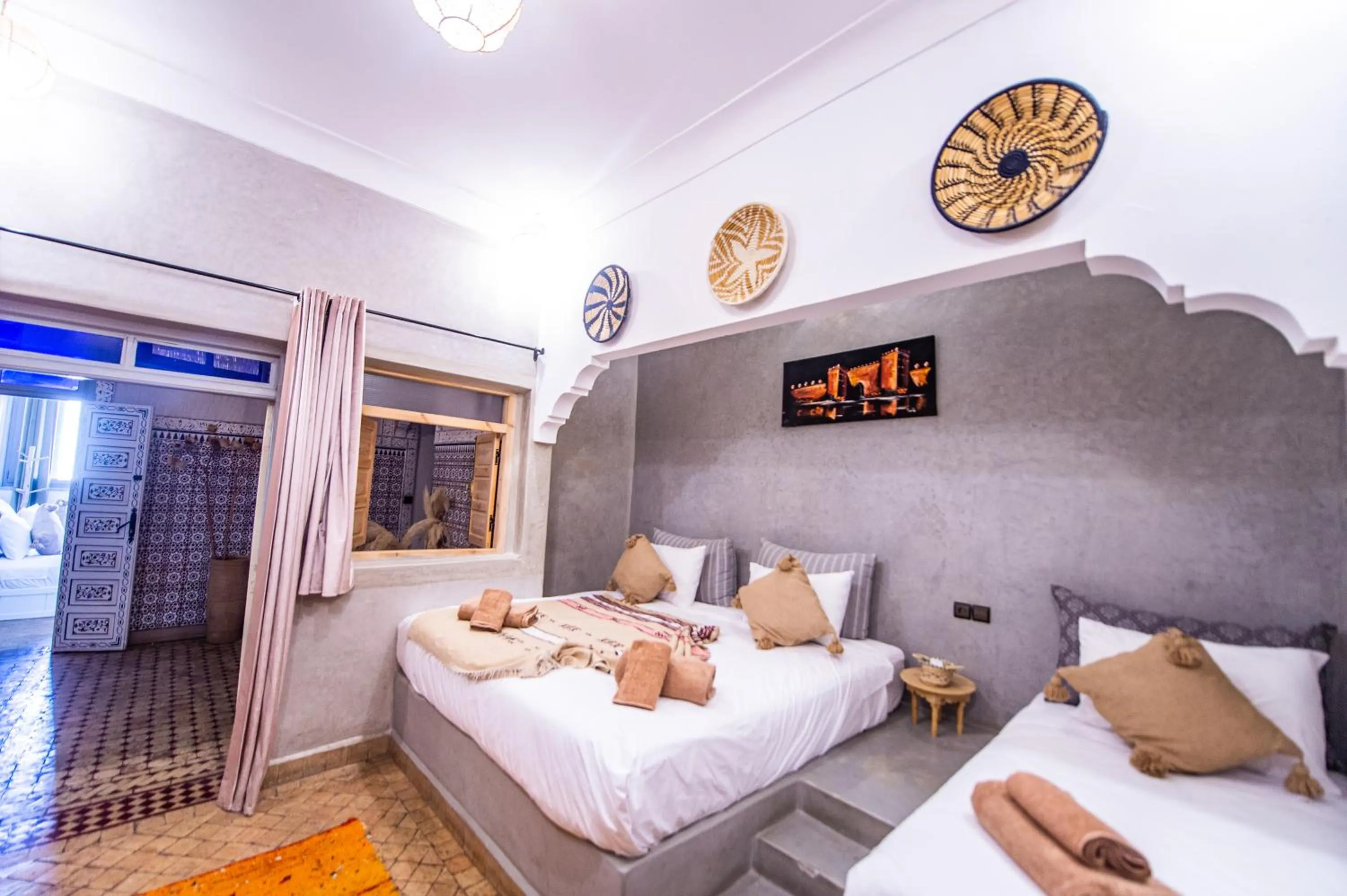 Bed in KOUTOBIA ROYAL