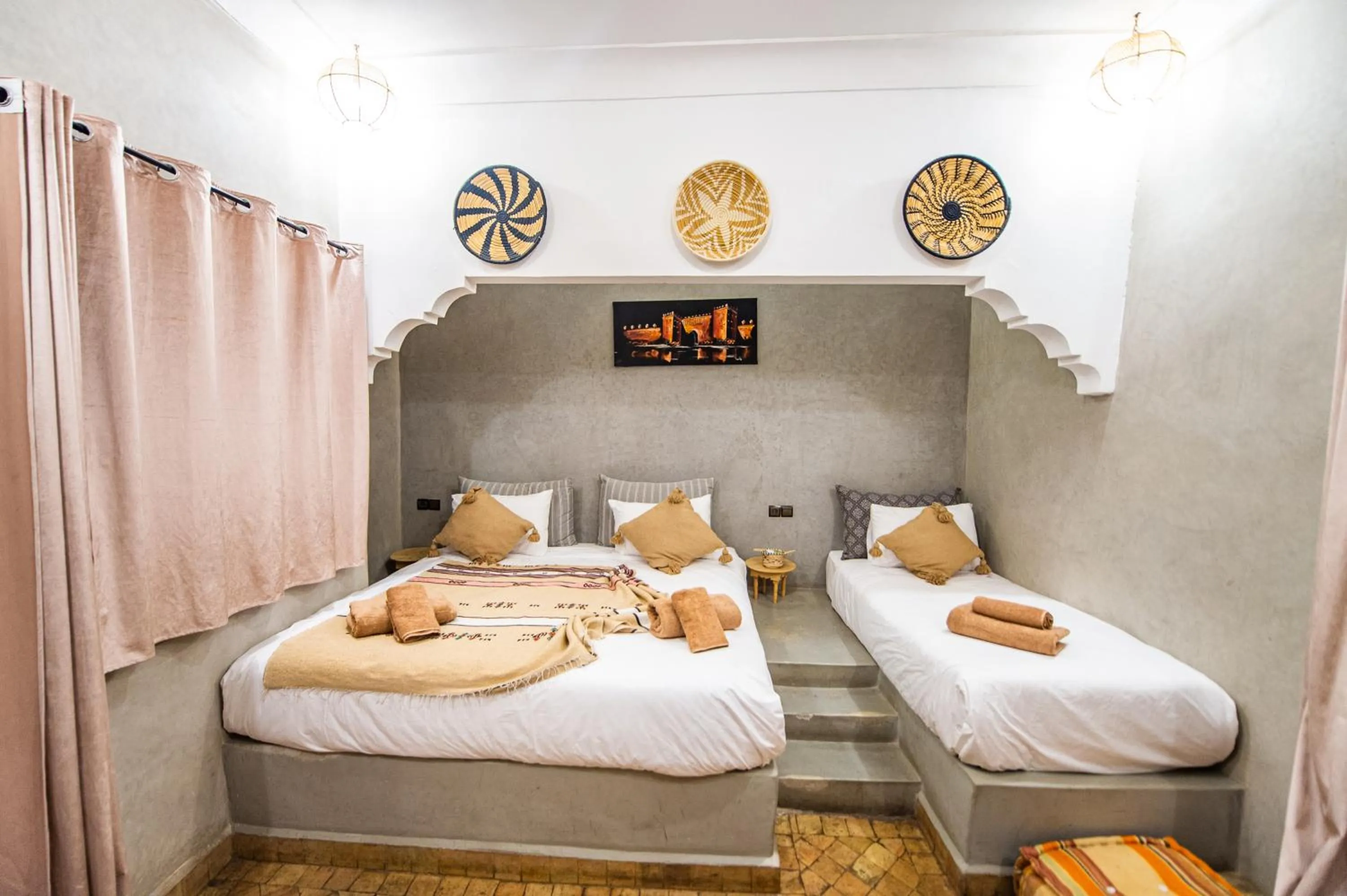 Bed in KOUTOBIA ROYAL