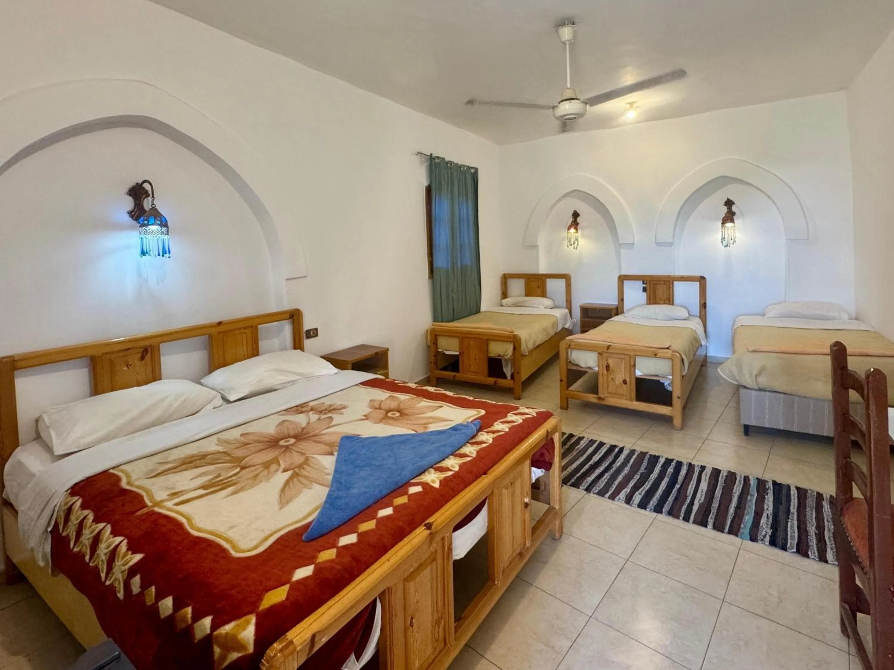 Bed in Hotel Sheherazade Luxor