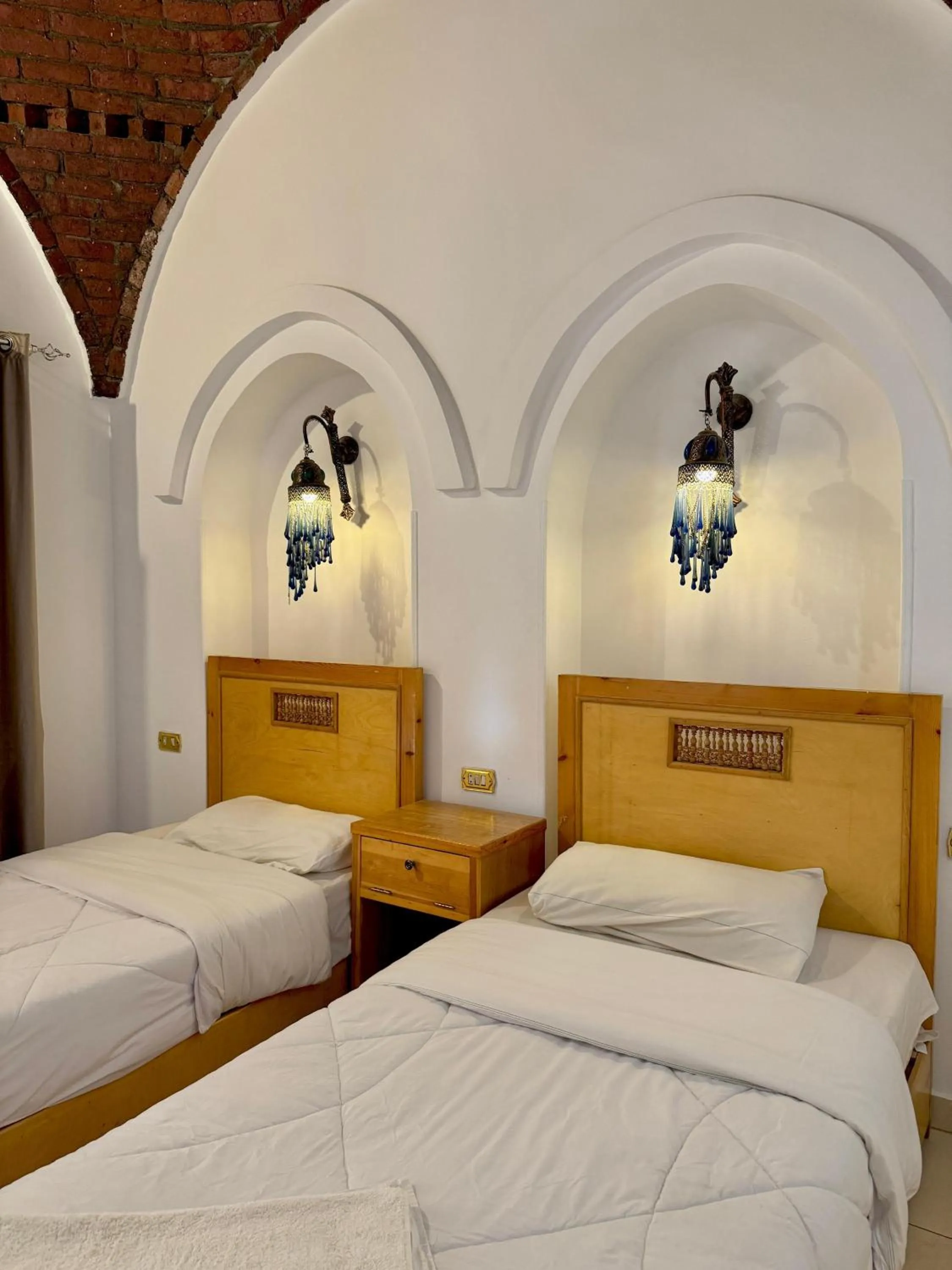 Bed in Hotel Sheherazade Luxor