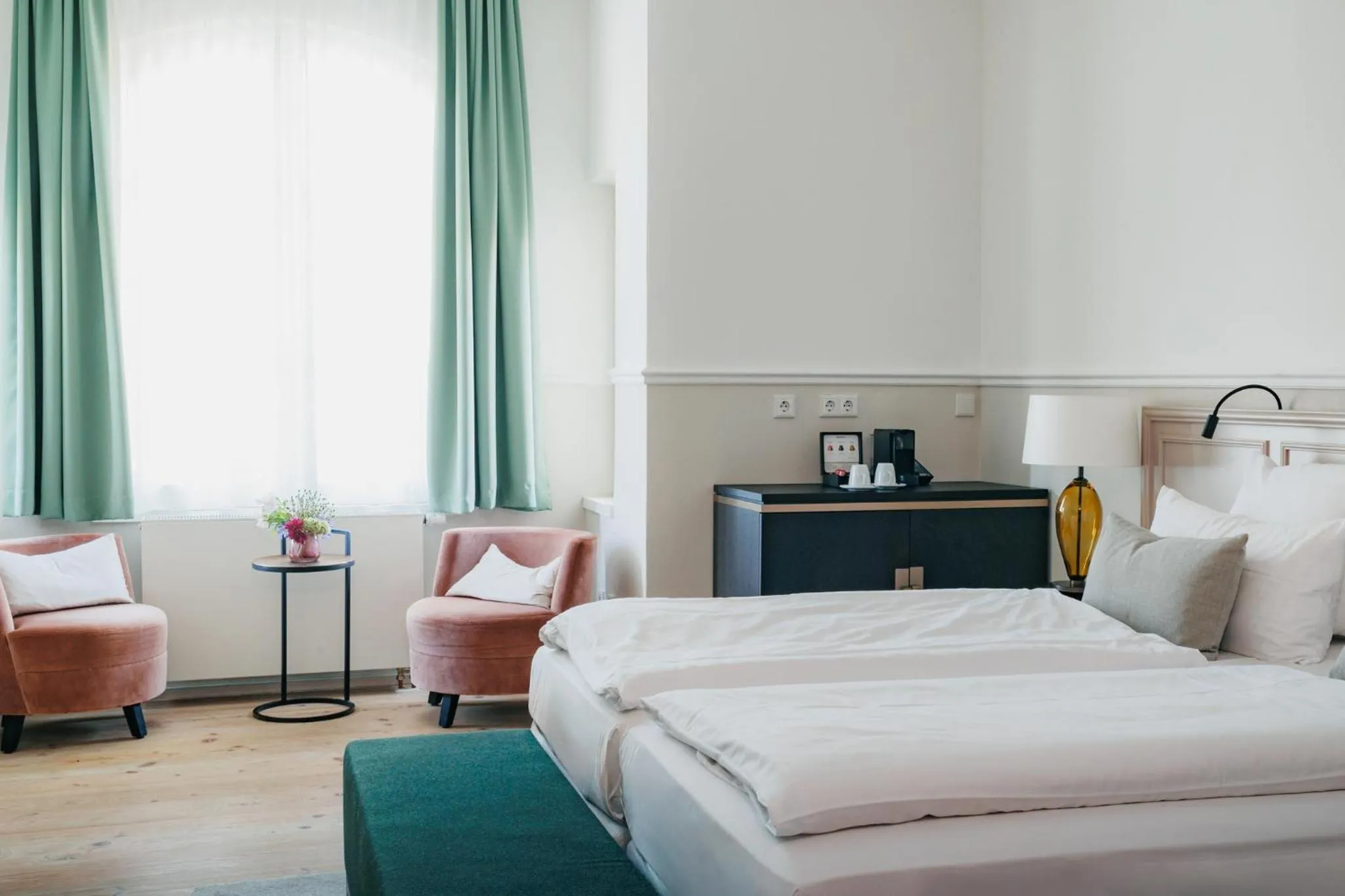 Bed in AMERON Neuschwanstein Alpsee Resort & Spa