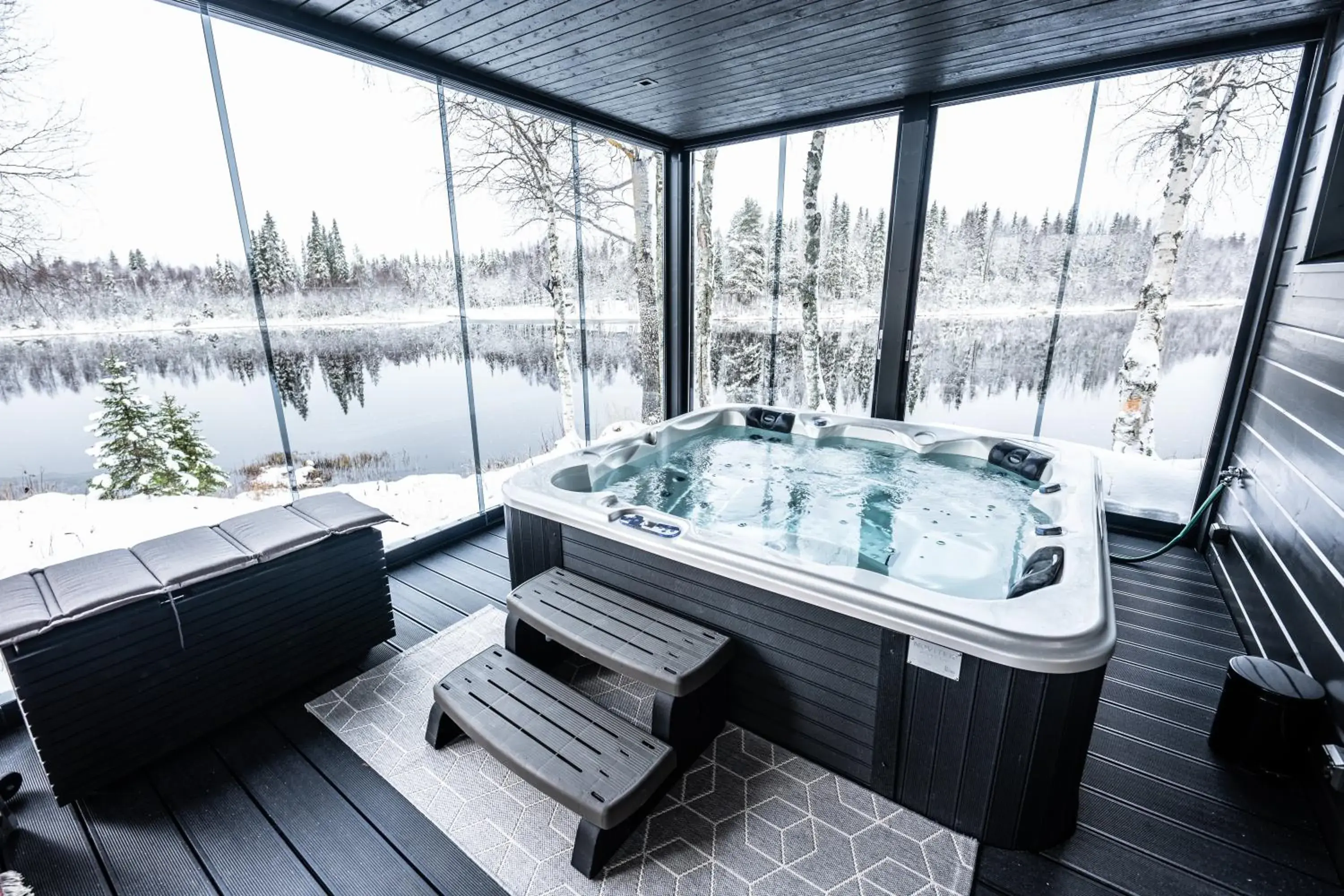 Villa in Exclusive Villa Wikkelä Ranua with Sauna & Jacuzzi Villa in Exclusive Villa Wikkelä Ranua with Sauna & Jacuzzi