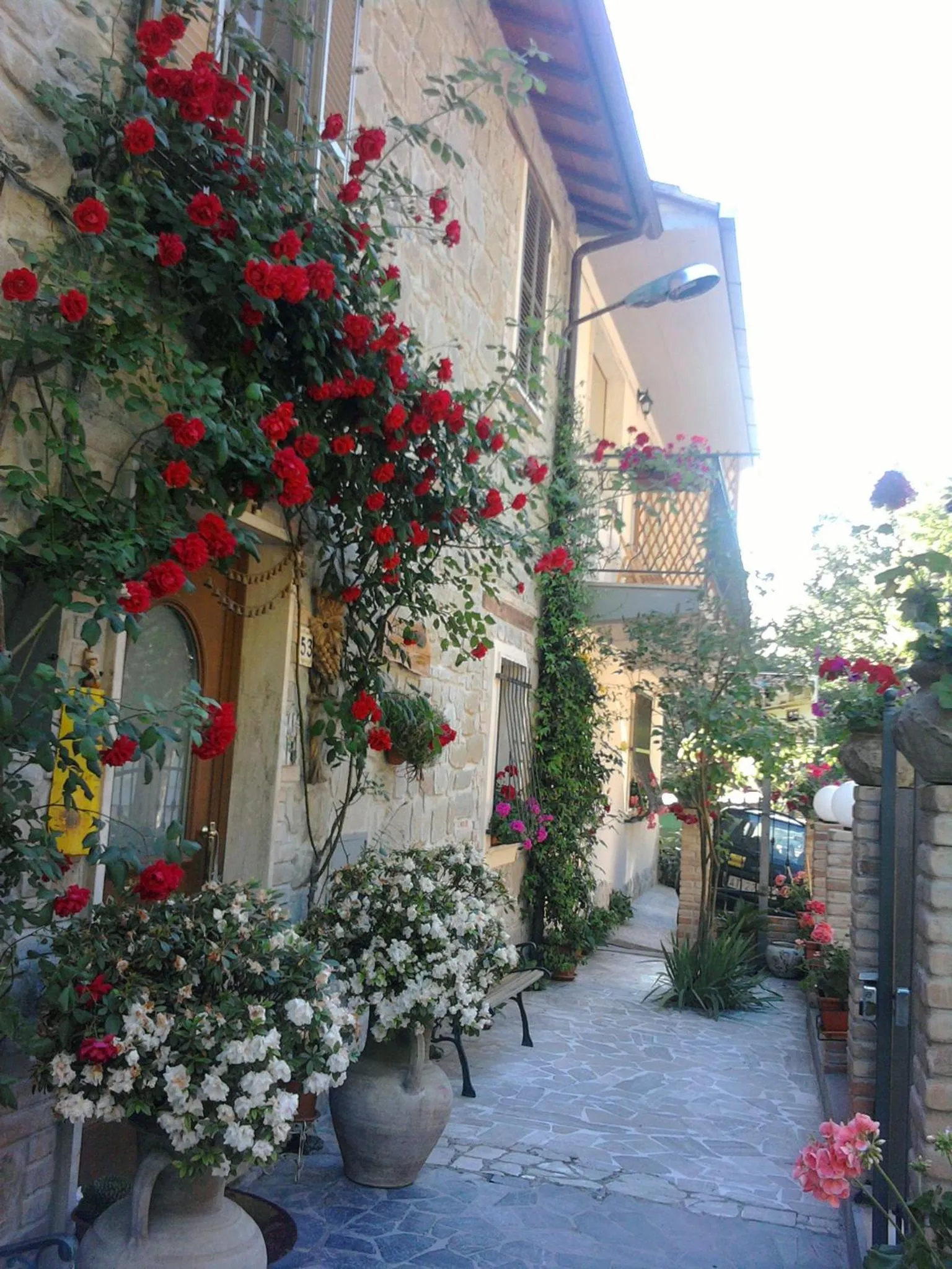 Facade/entrance in B&B Villa Filetta