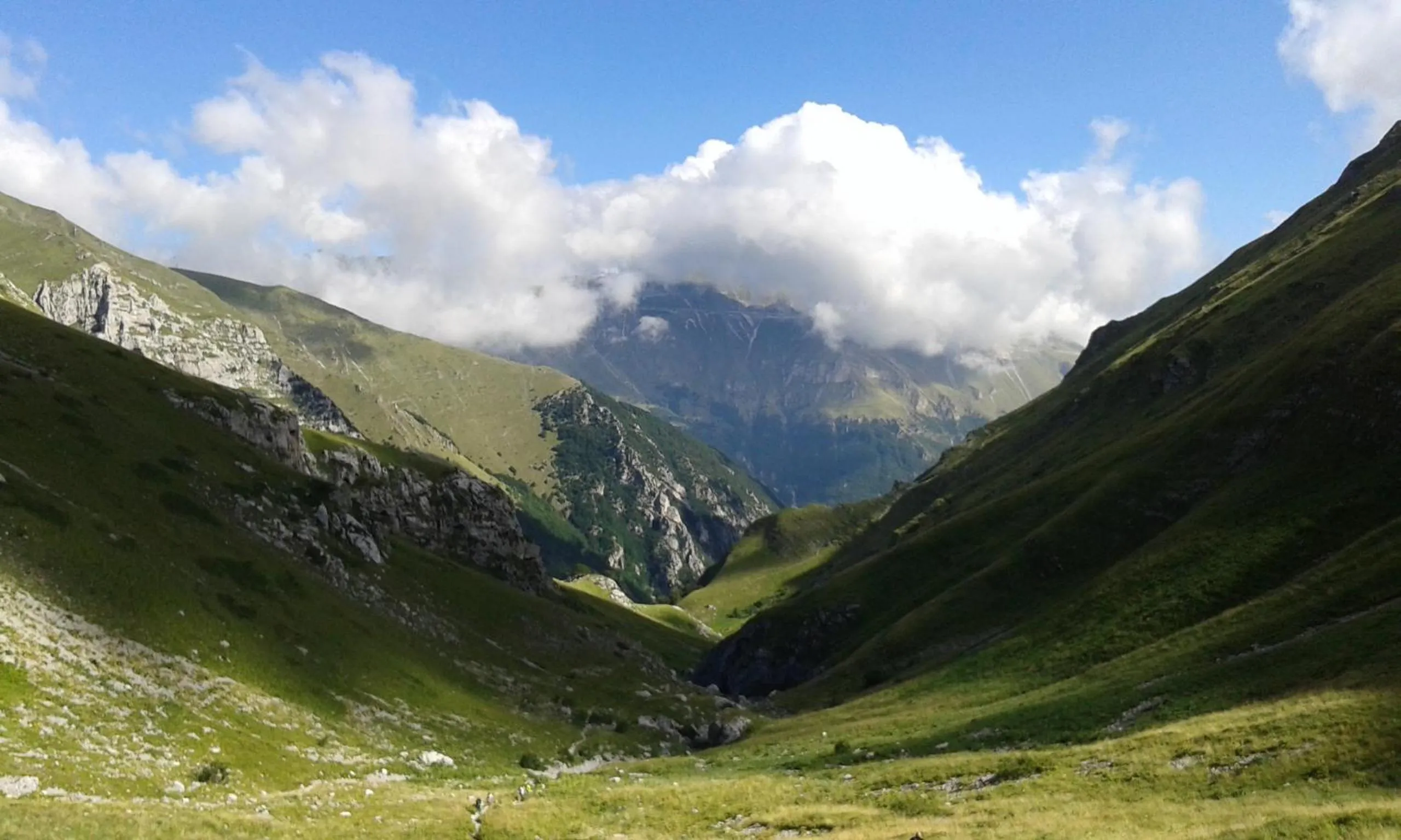 Mountain view in B&B Villa Filetta