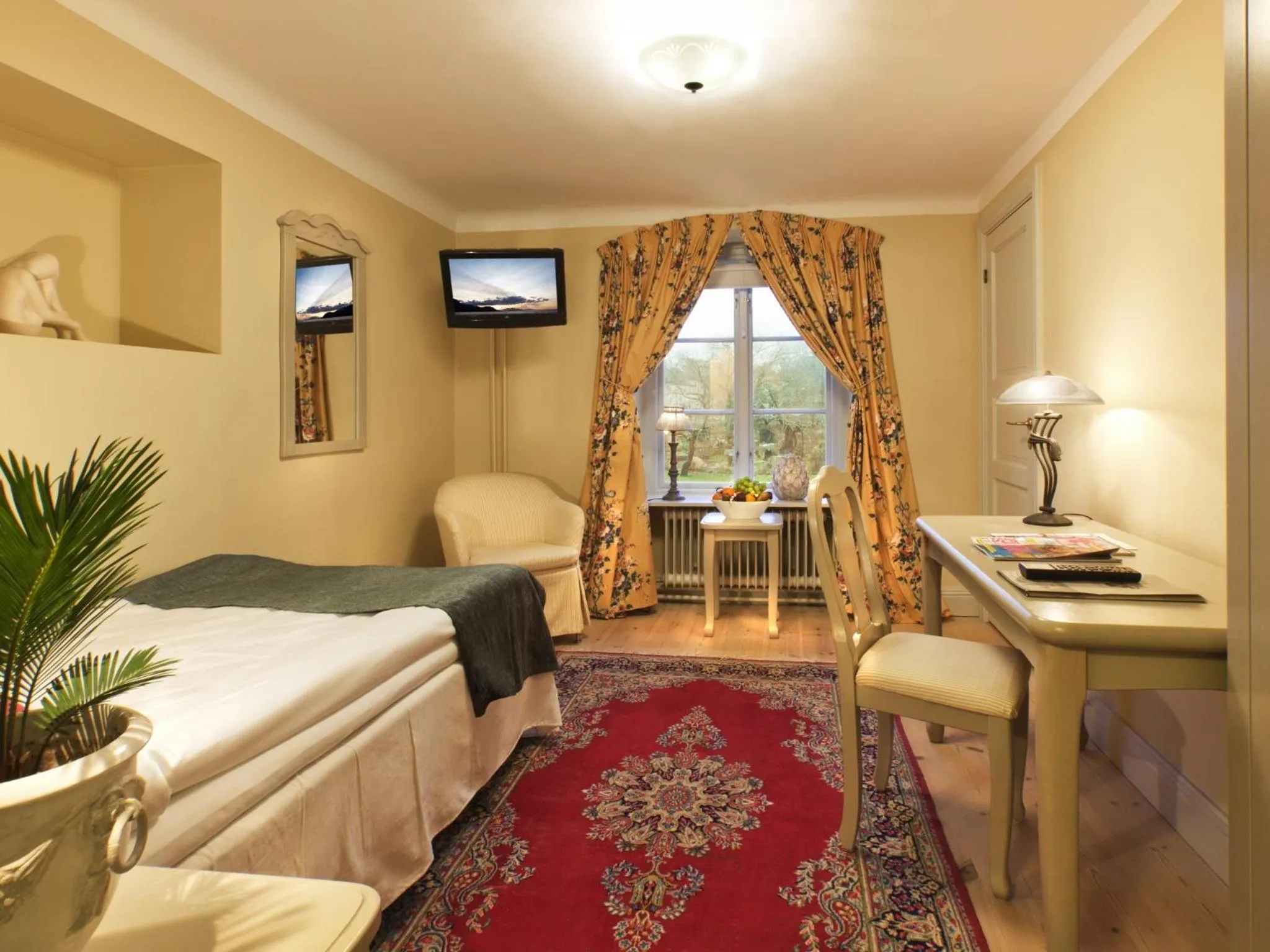 Bedroom, Bed in Åkeshofs Slott