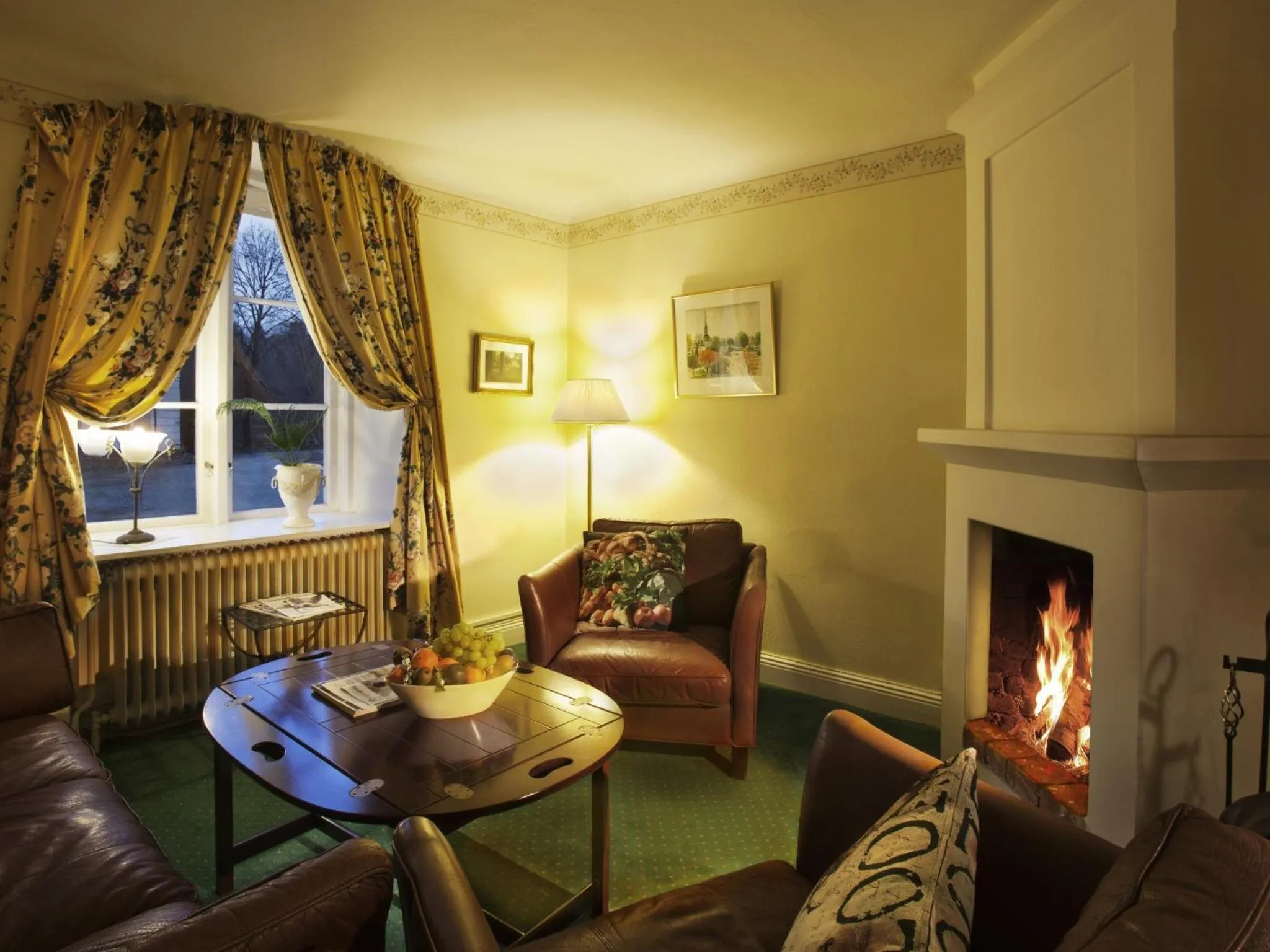 Lounge or bar in Åkeshofs Slott