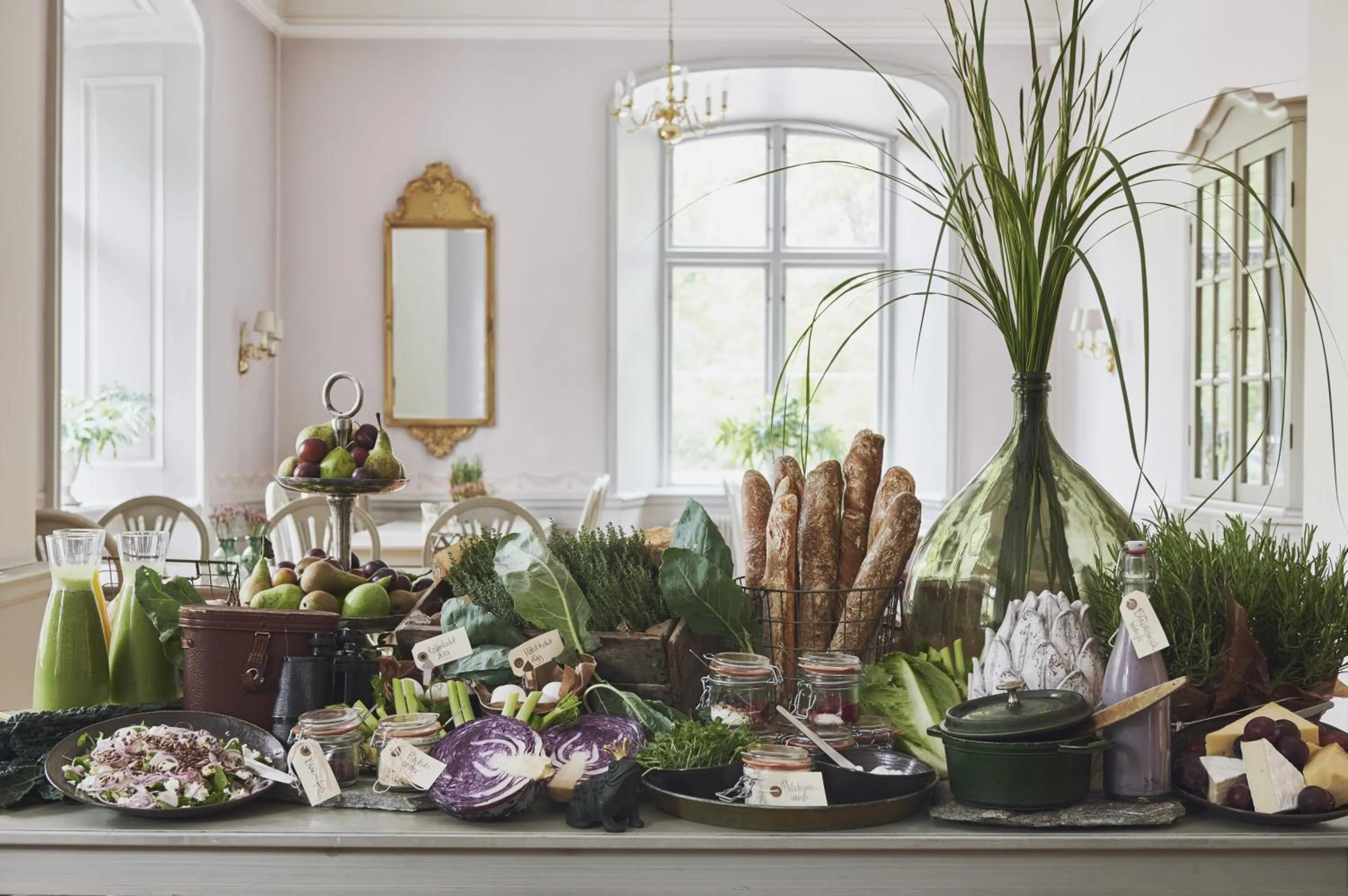 Food close-up in Åkeshofs Slott