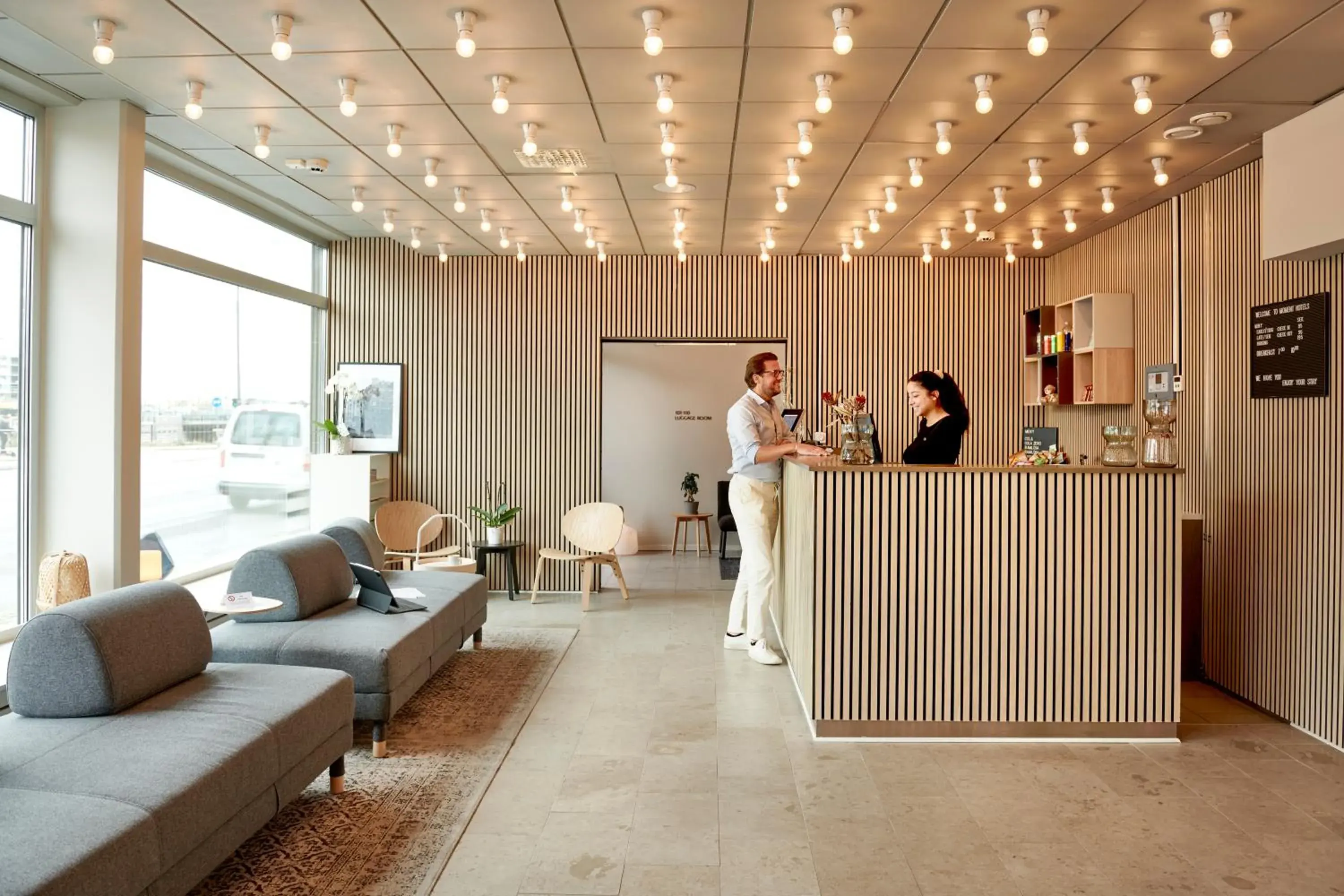 Lobby or reception in Moment Hotels Lobby or reception in Moment Hotels