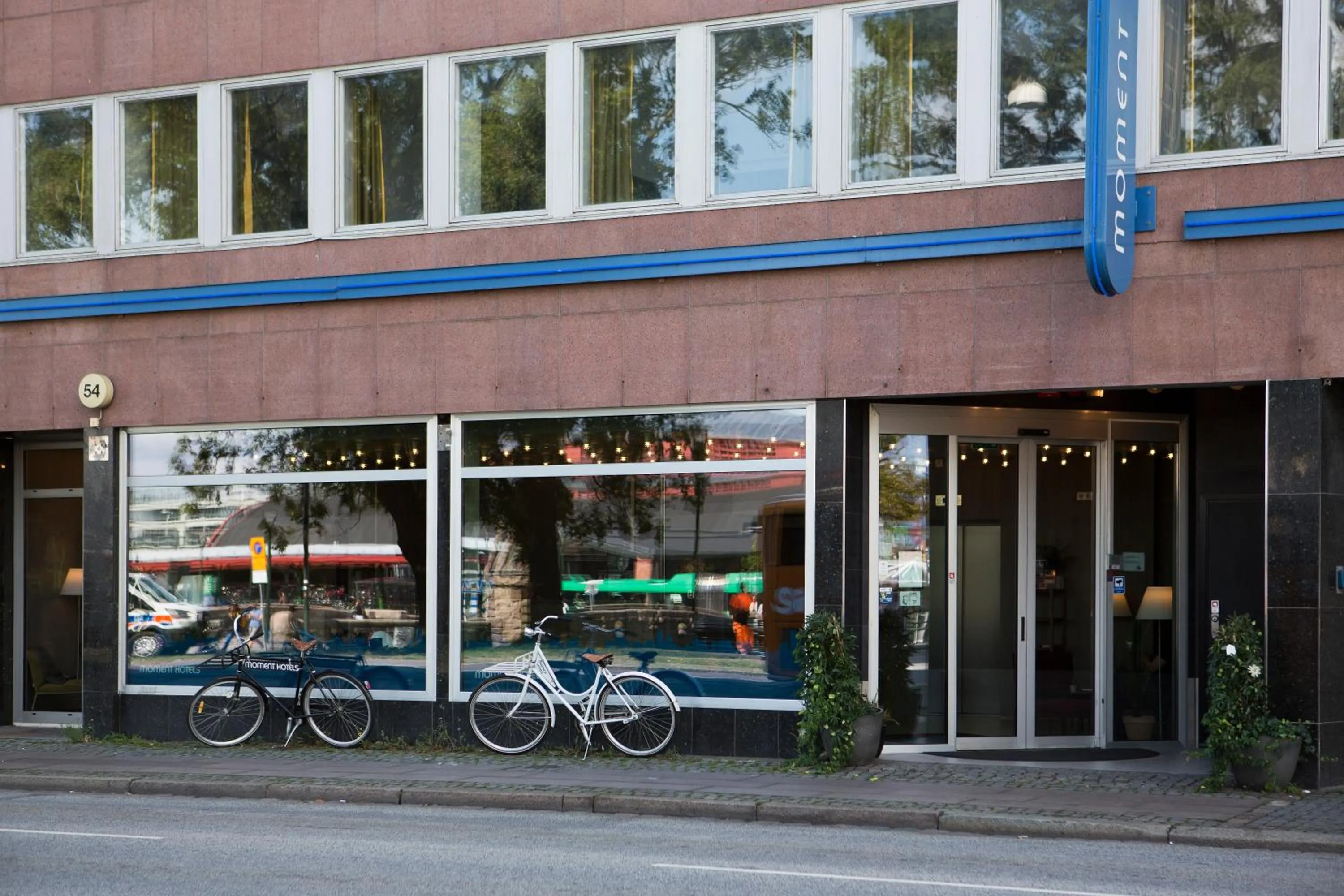 Facade/entrance in Moment Hotels