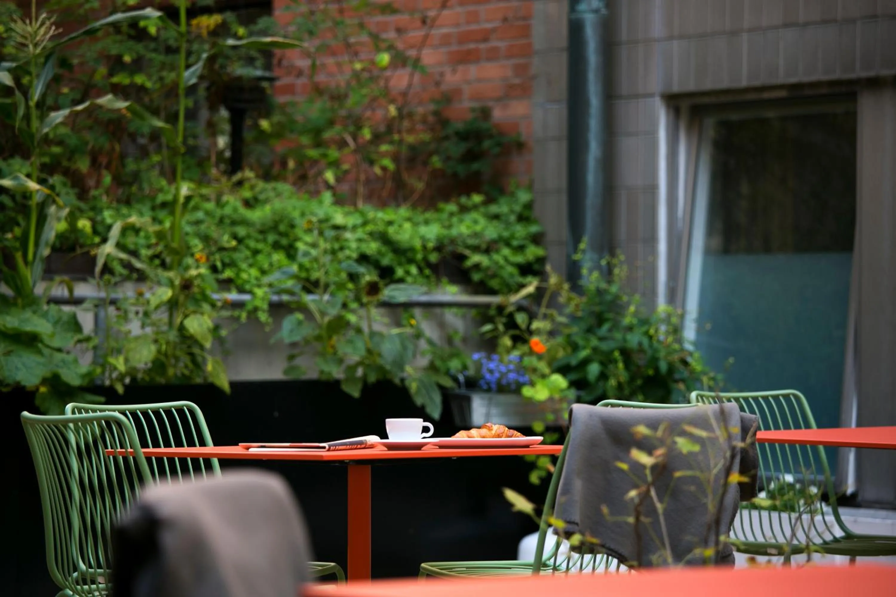 Patio in Moment Hotels