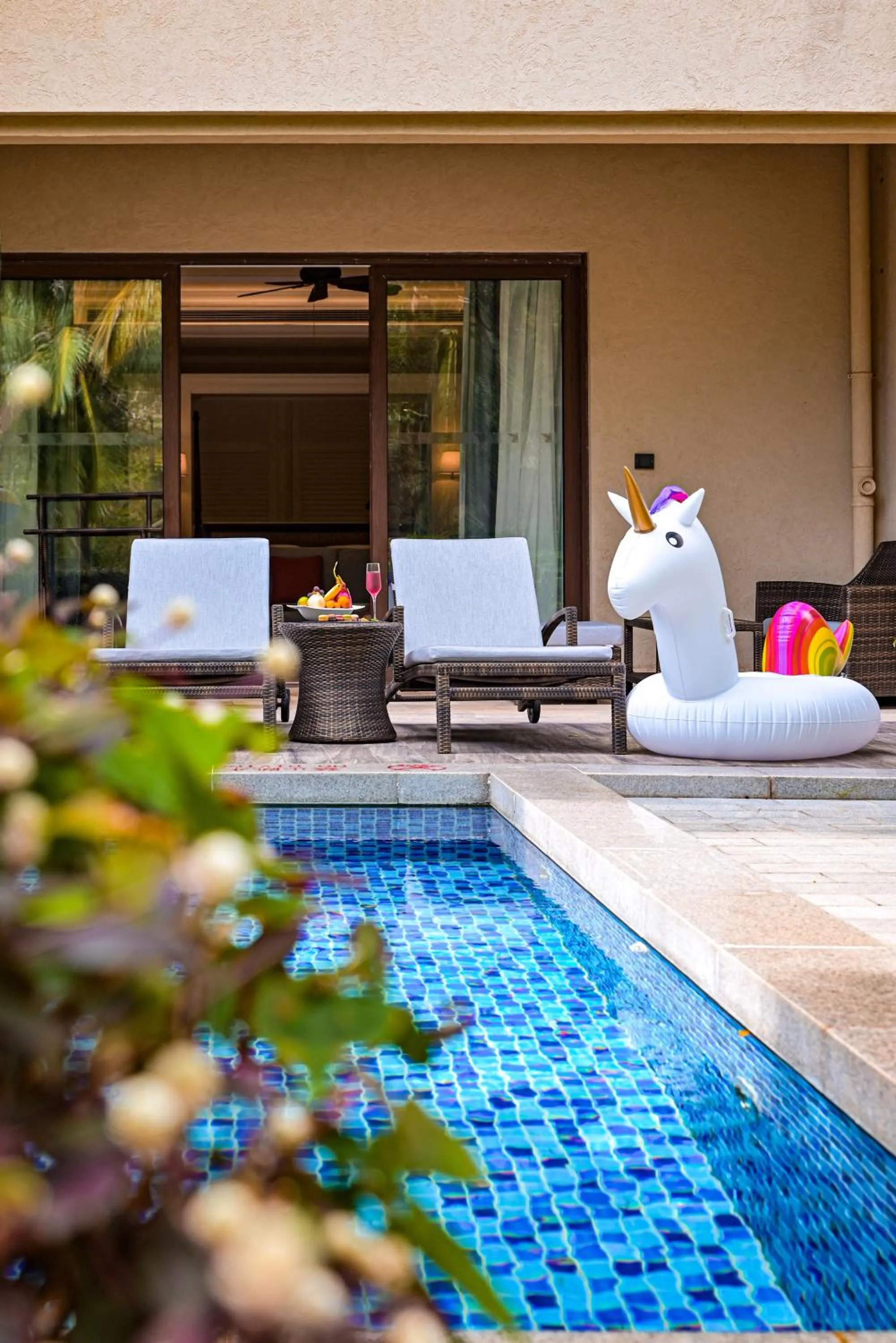 Pool view in JW Marriott Sanya Haitang Bay Resort & Spa