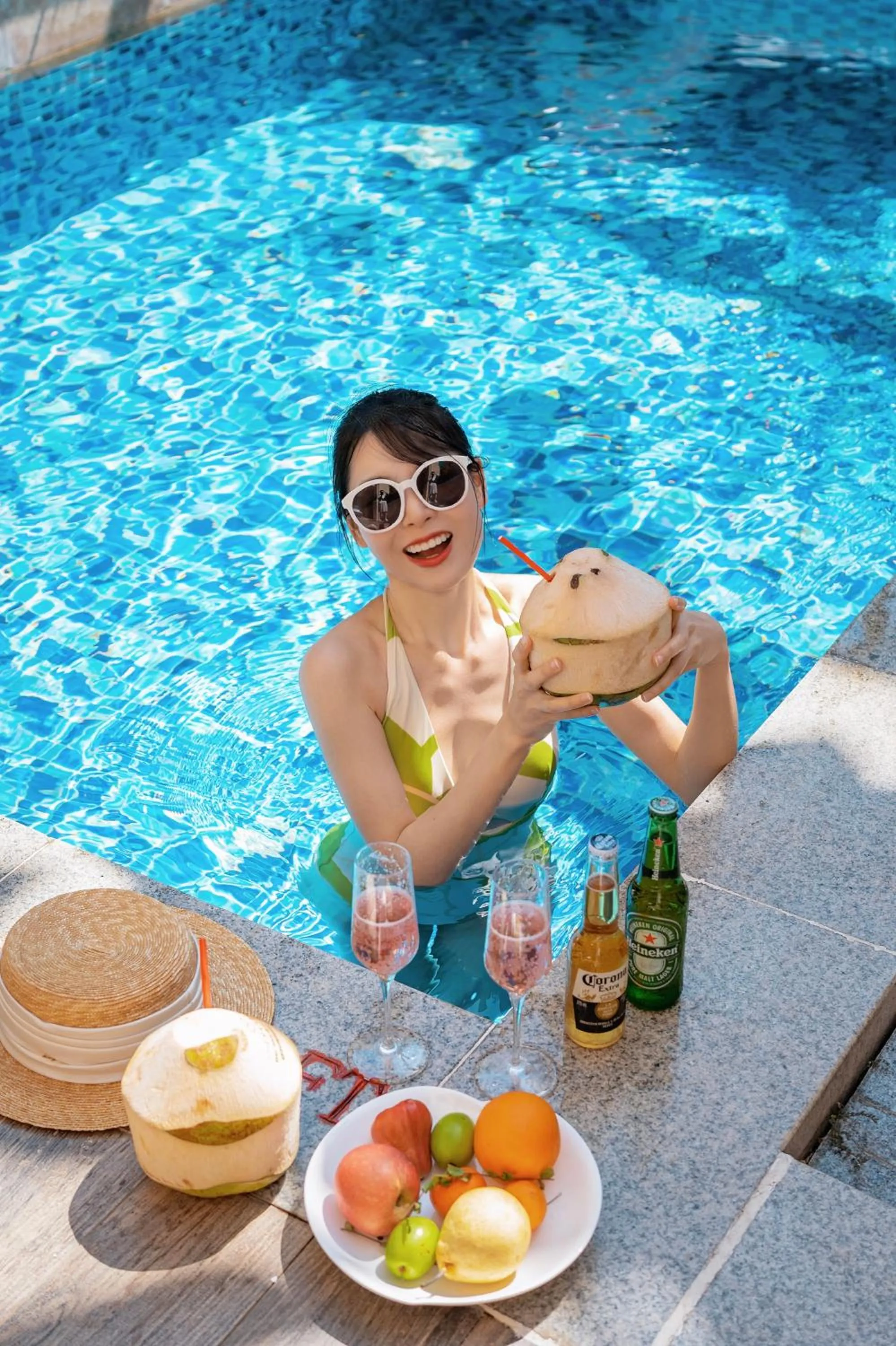Pool view in JW Marriott Sanya Haitang Bay Resort & Spa