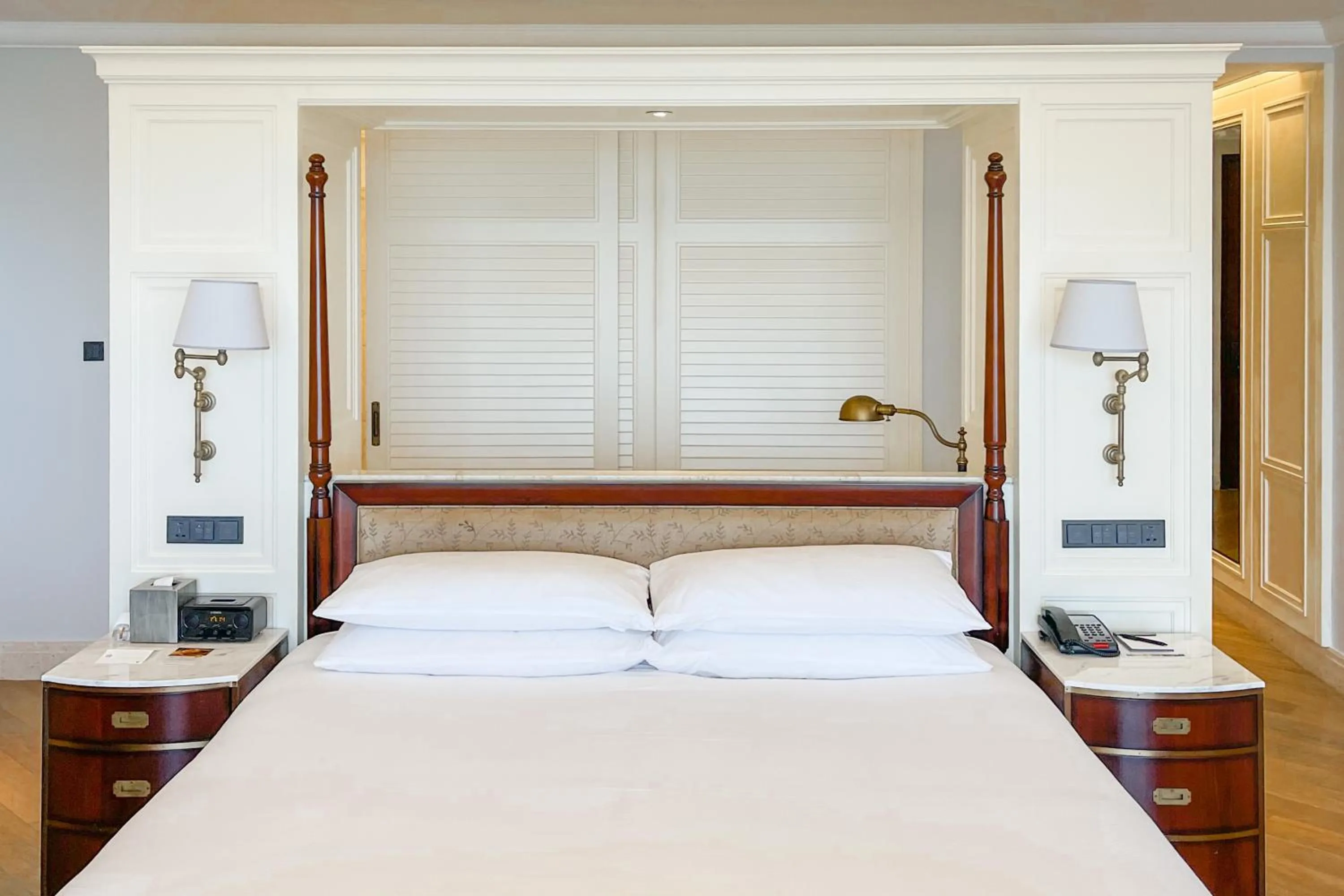 Bed in JW Marriott Sanya Haitang Bay Resort & Spa