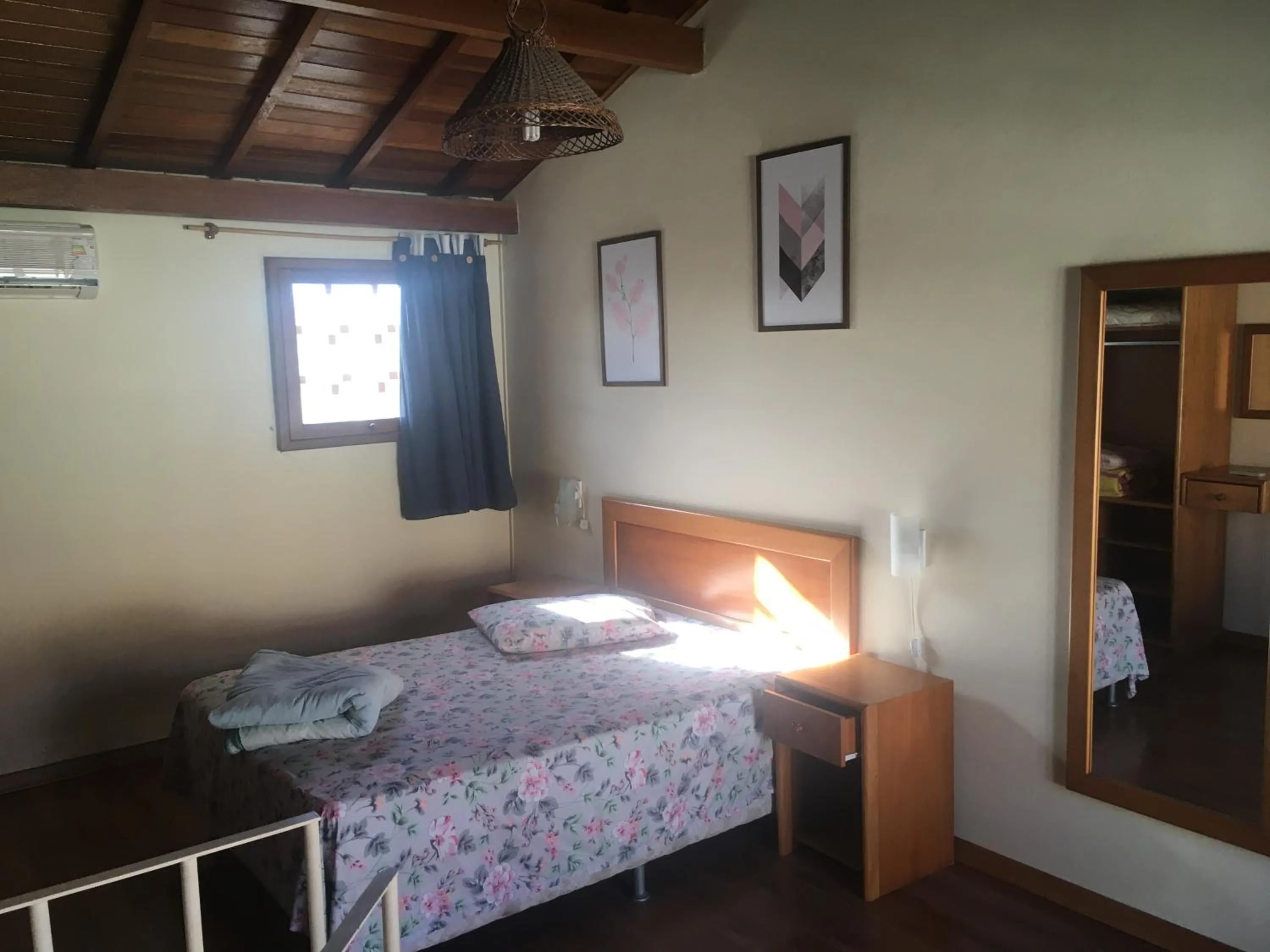 Bed in POUSADA TAQUARAS