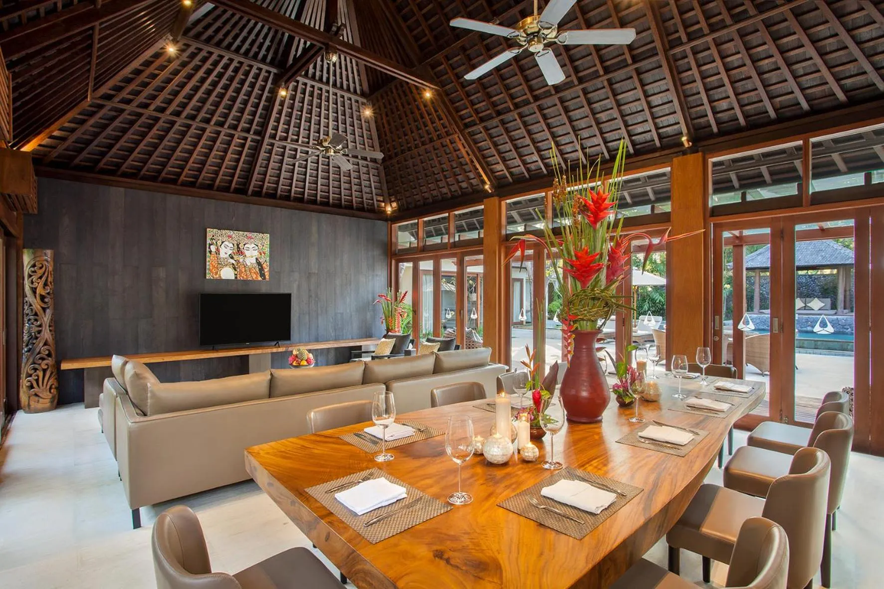 Living room in Amarterra Villas Resort Bali Nusa Dua, Autograph Collection