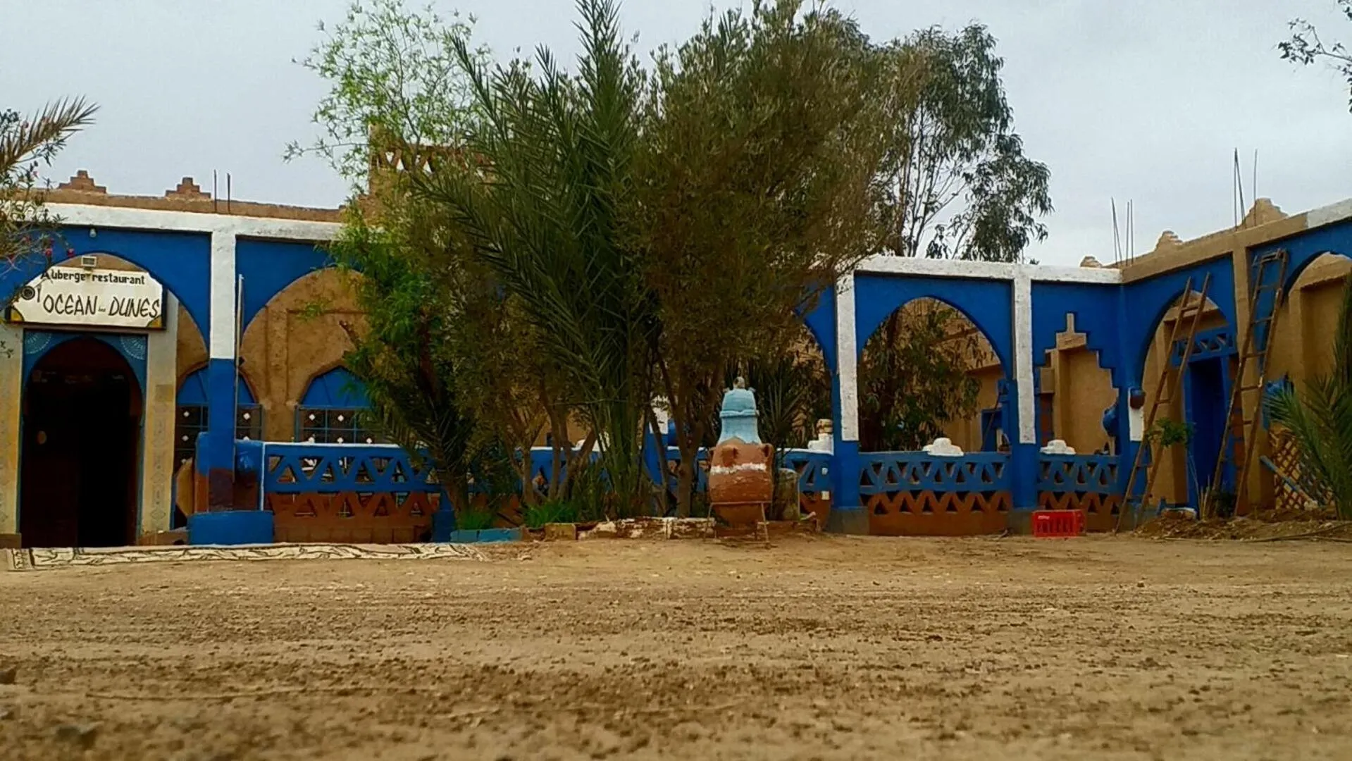 Property building in Auberge Camping Ocean des dunes