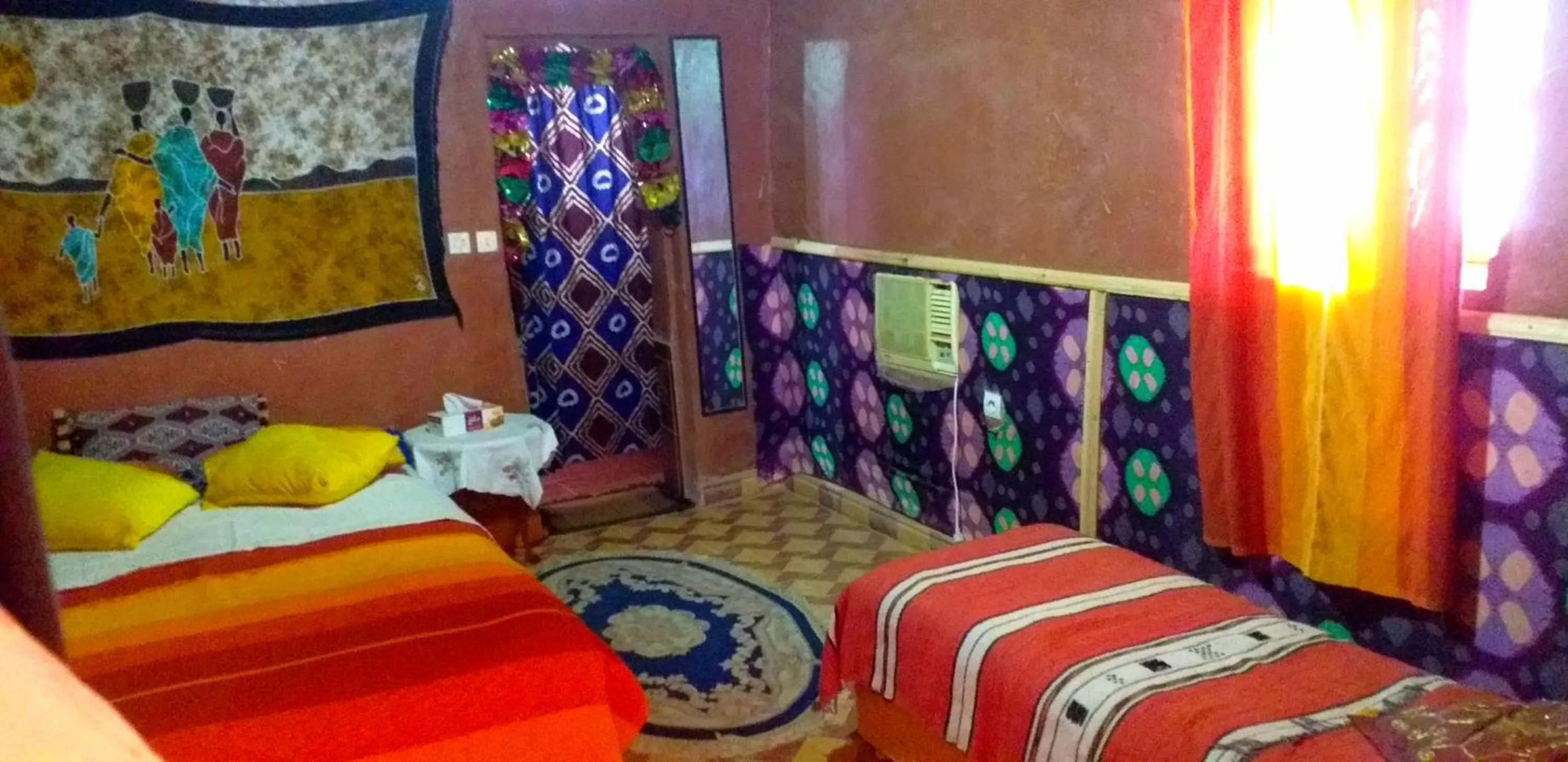 Bed in Auberge Camping Ocean des dunes