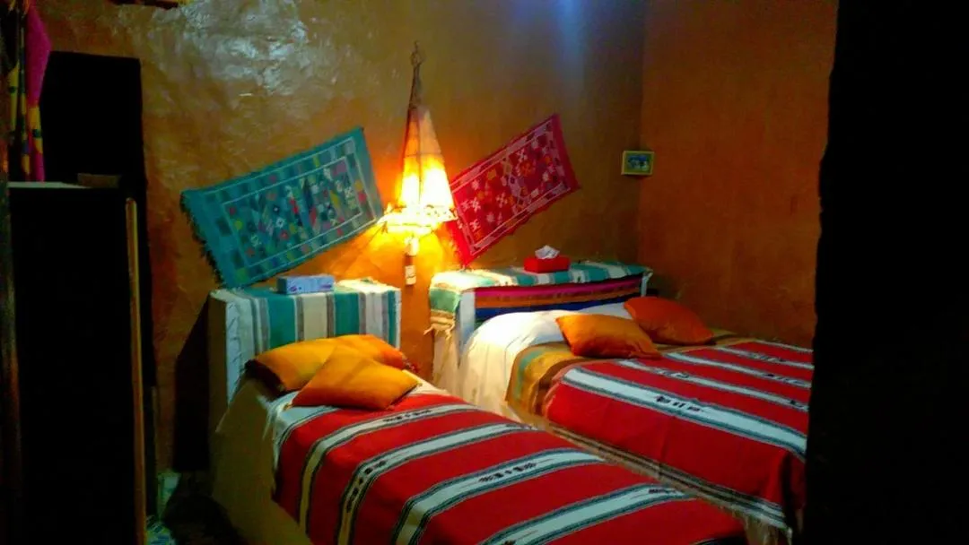 Bed in Auberge Camping Ocean des dunes