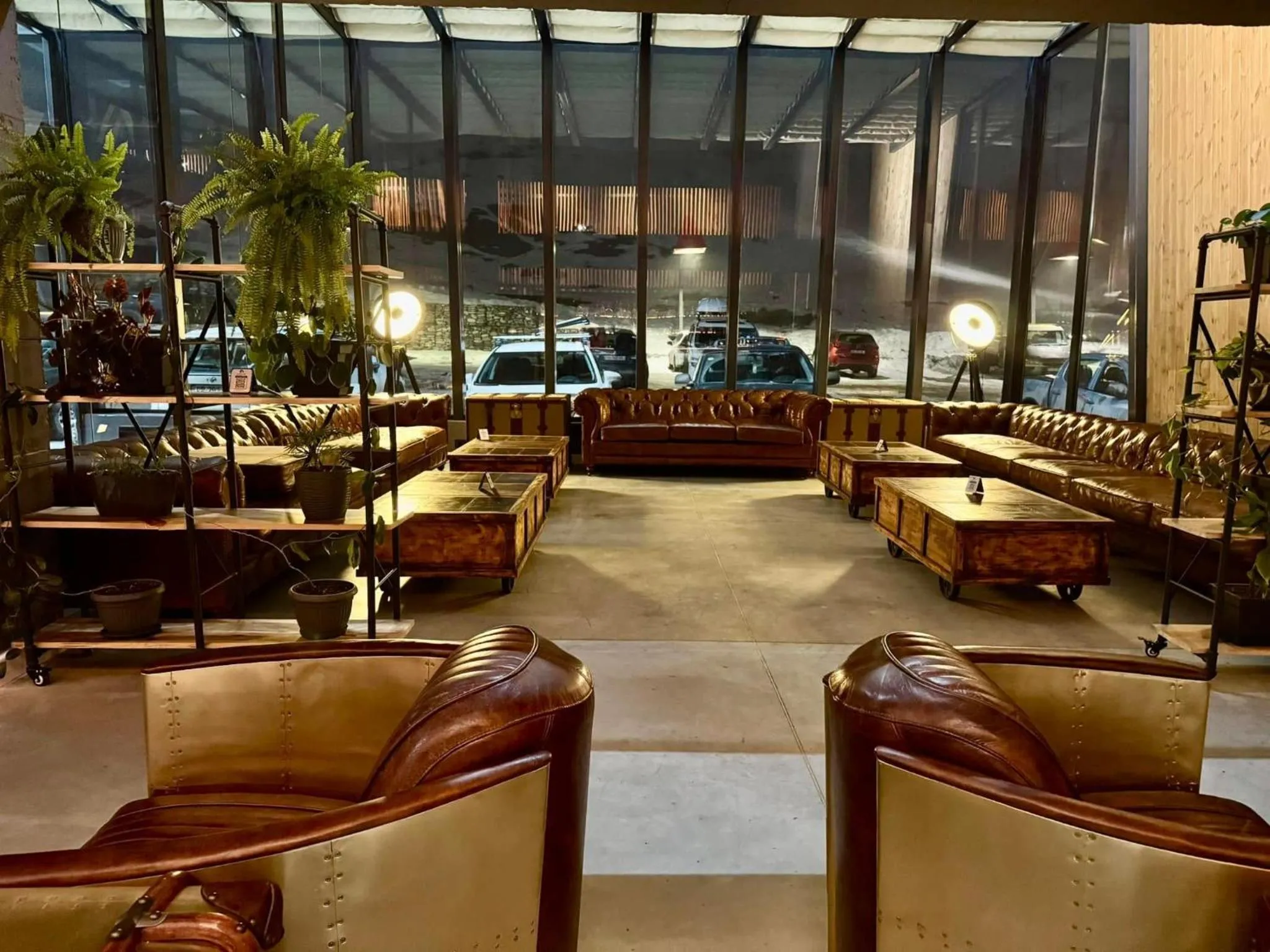 Lobby or reception in Apartment N506 Gudauri Loft
