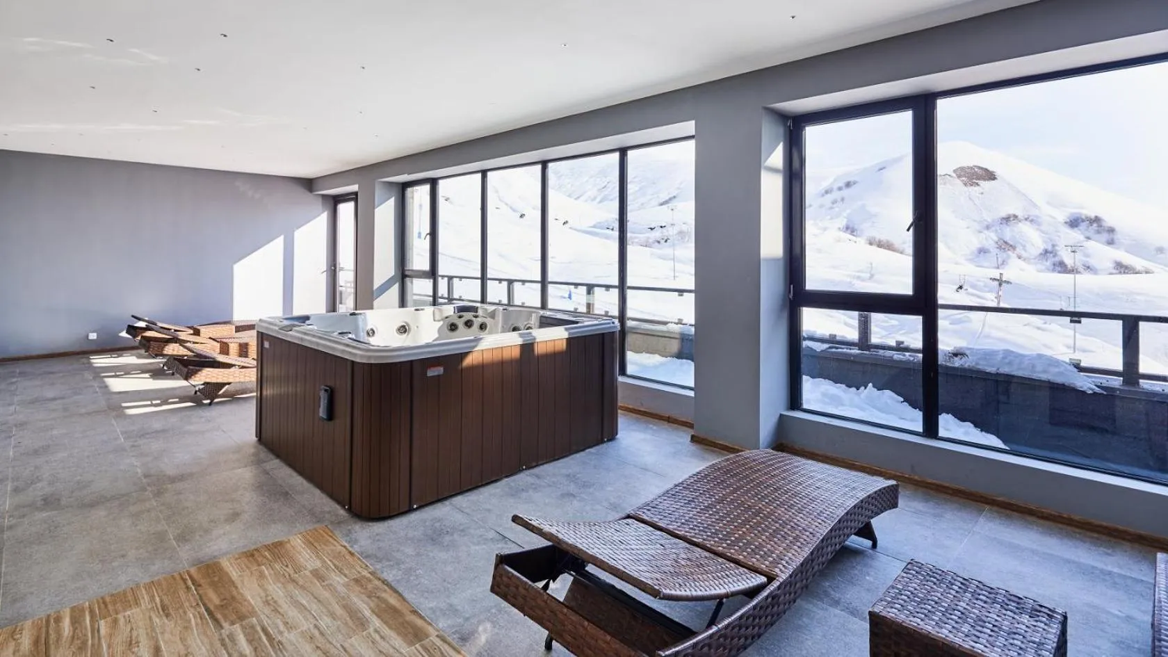 Spa and wellness centre/facilities in Apartment N506 Gudauri Loft