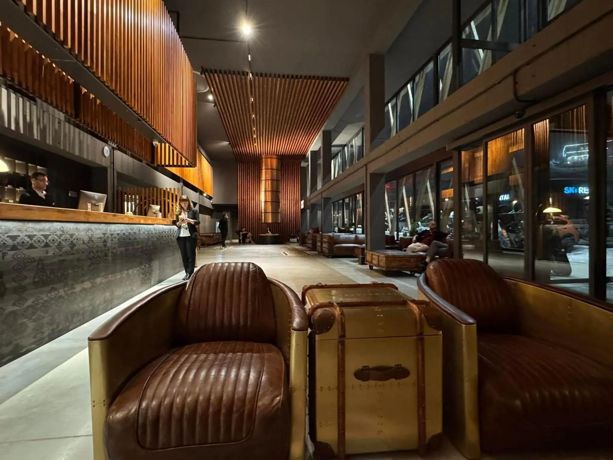 Lobby or reception in Apartment N506 Gudauri Loft
