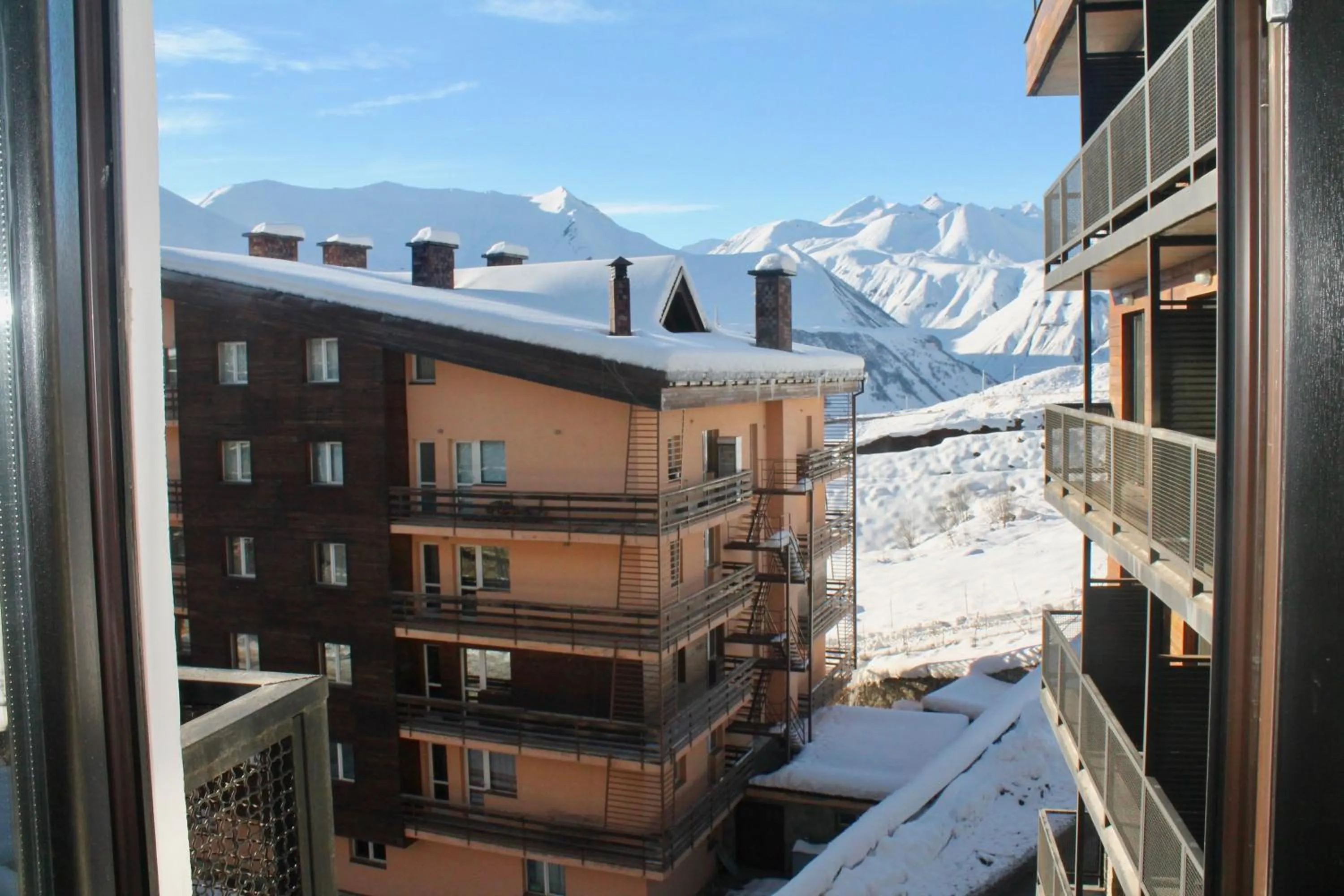 Mountain view in Apartment N506 Gudauri Loft