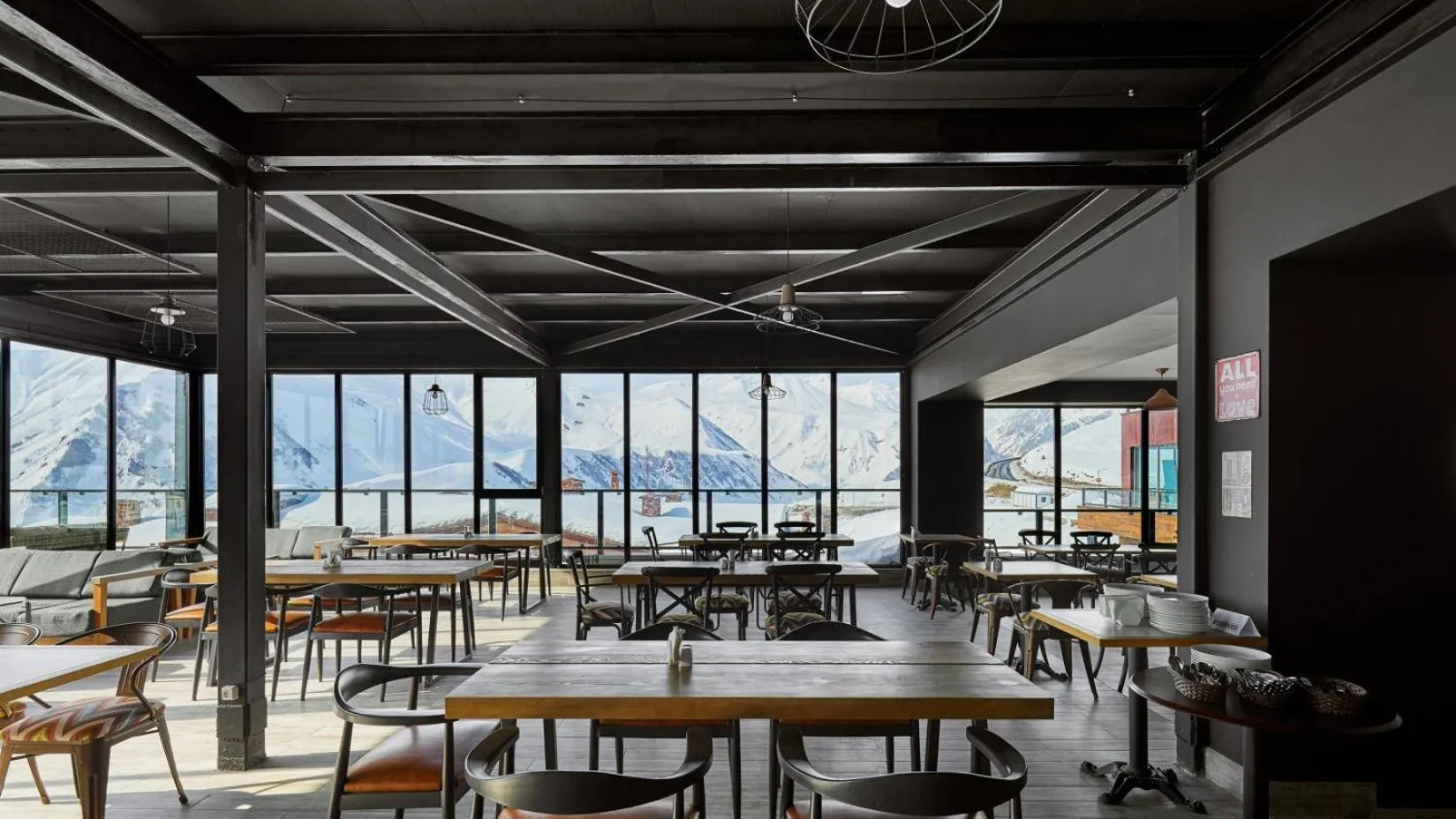 Restaurant/places to eat in Apartment N506 Gudauri Loft