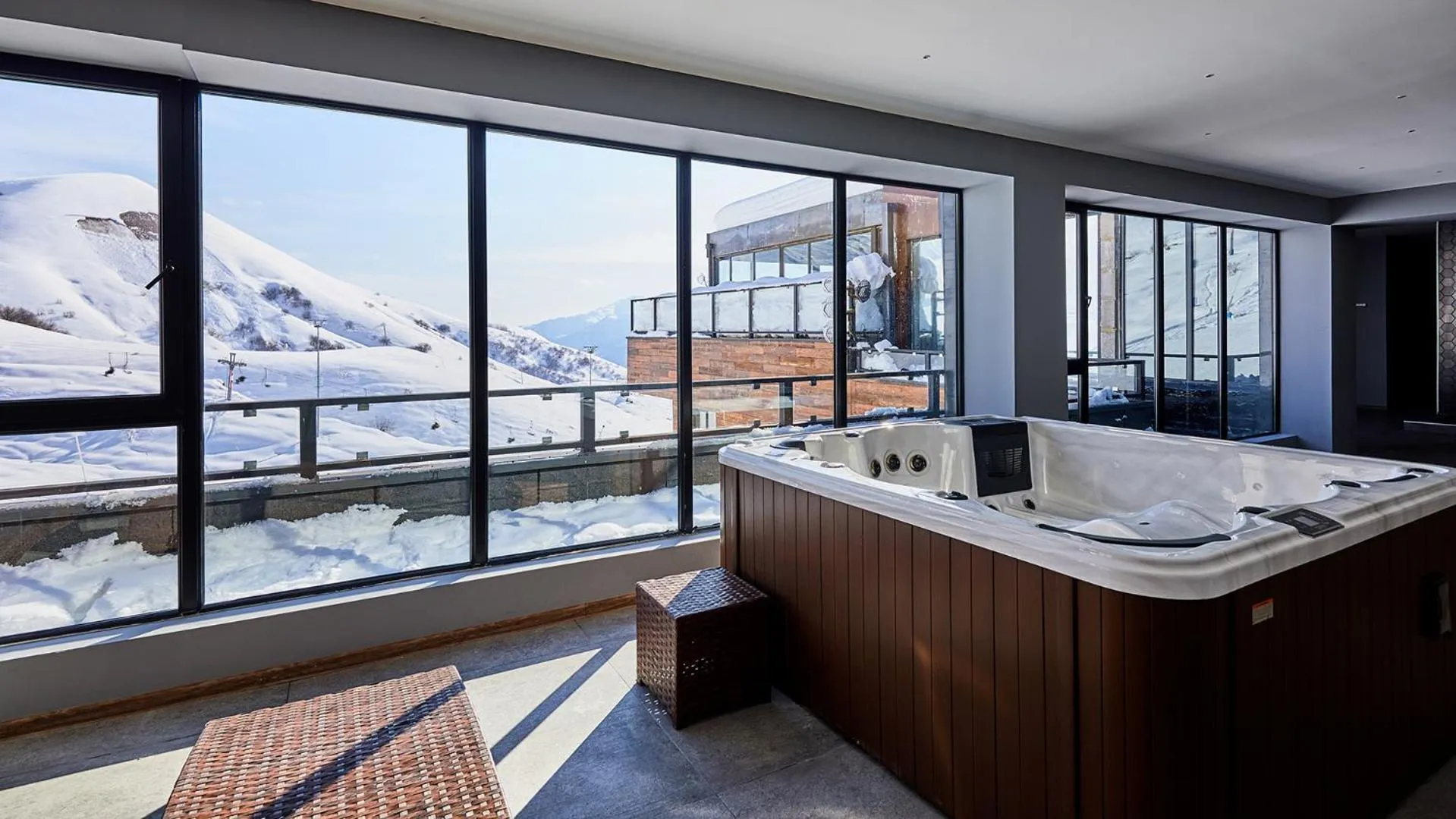 Spa and wellness centre/facilities in Apartment N506 Gudauri Loft