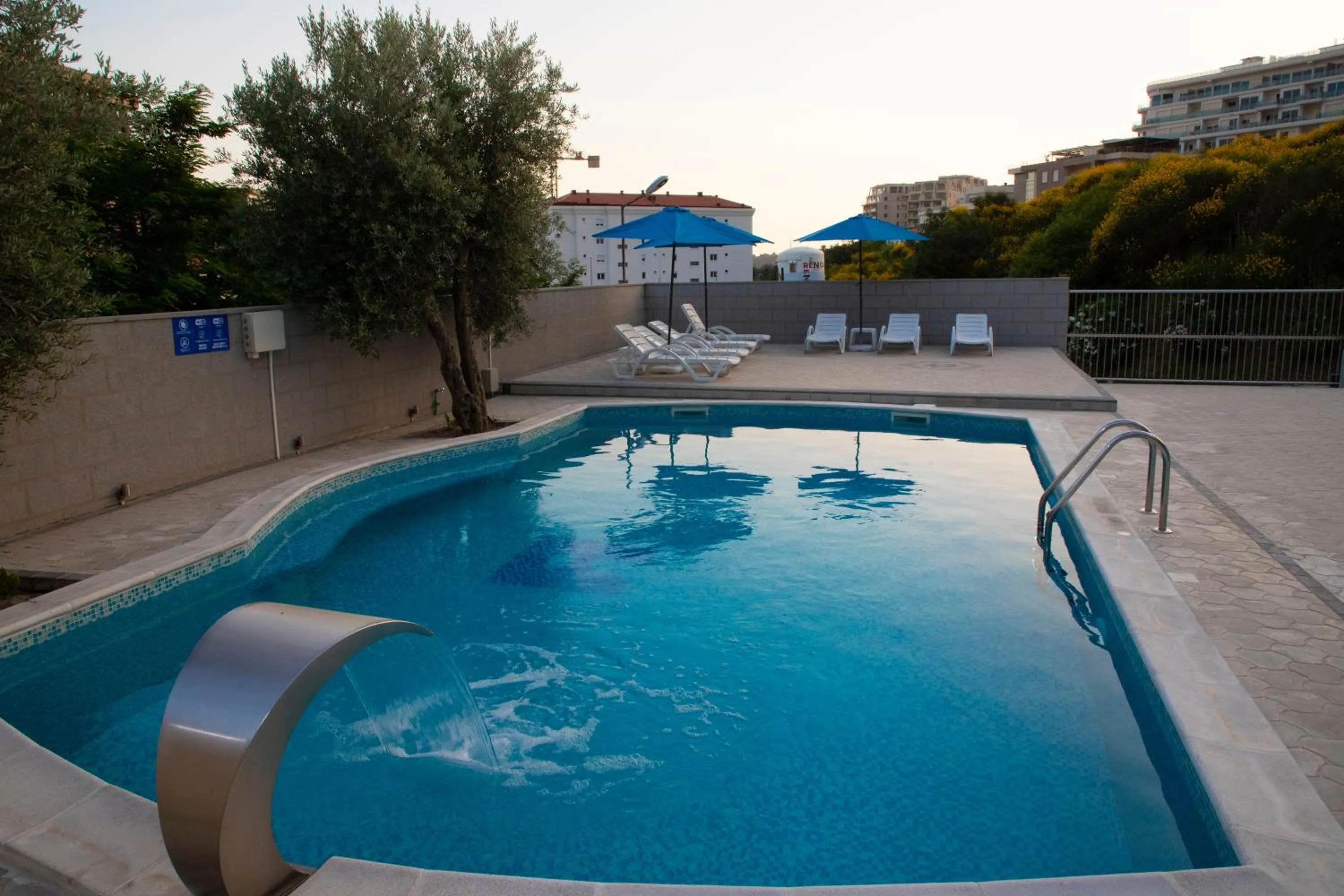 Pool view in Villa Andjelina
