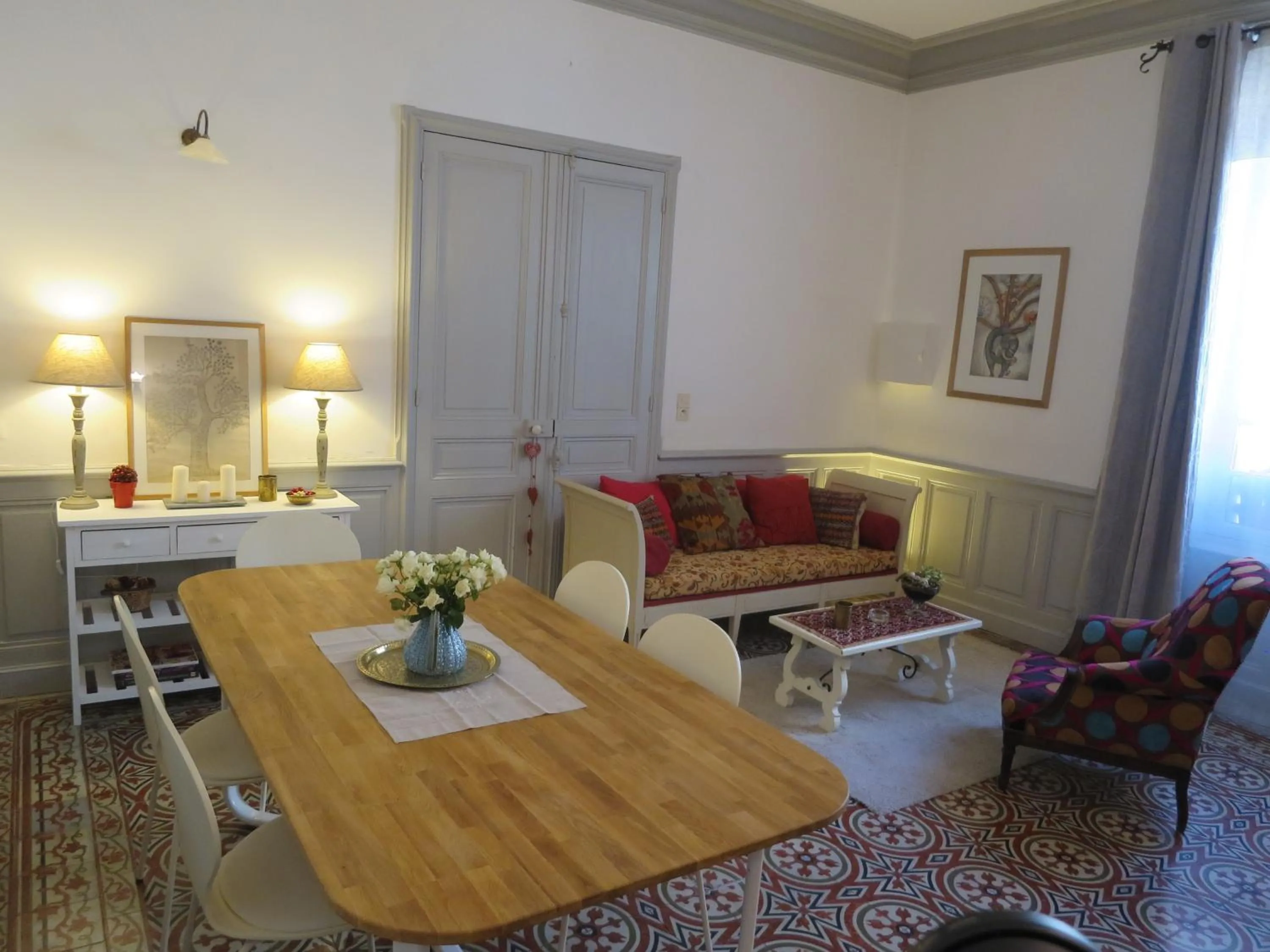 Living room in Maison Velvet