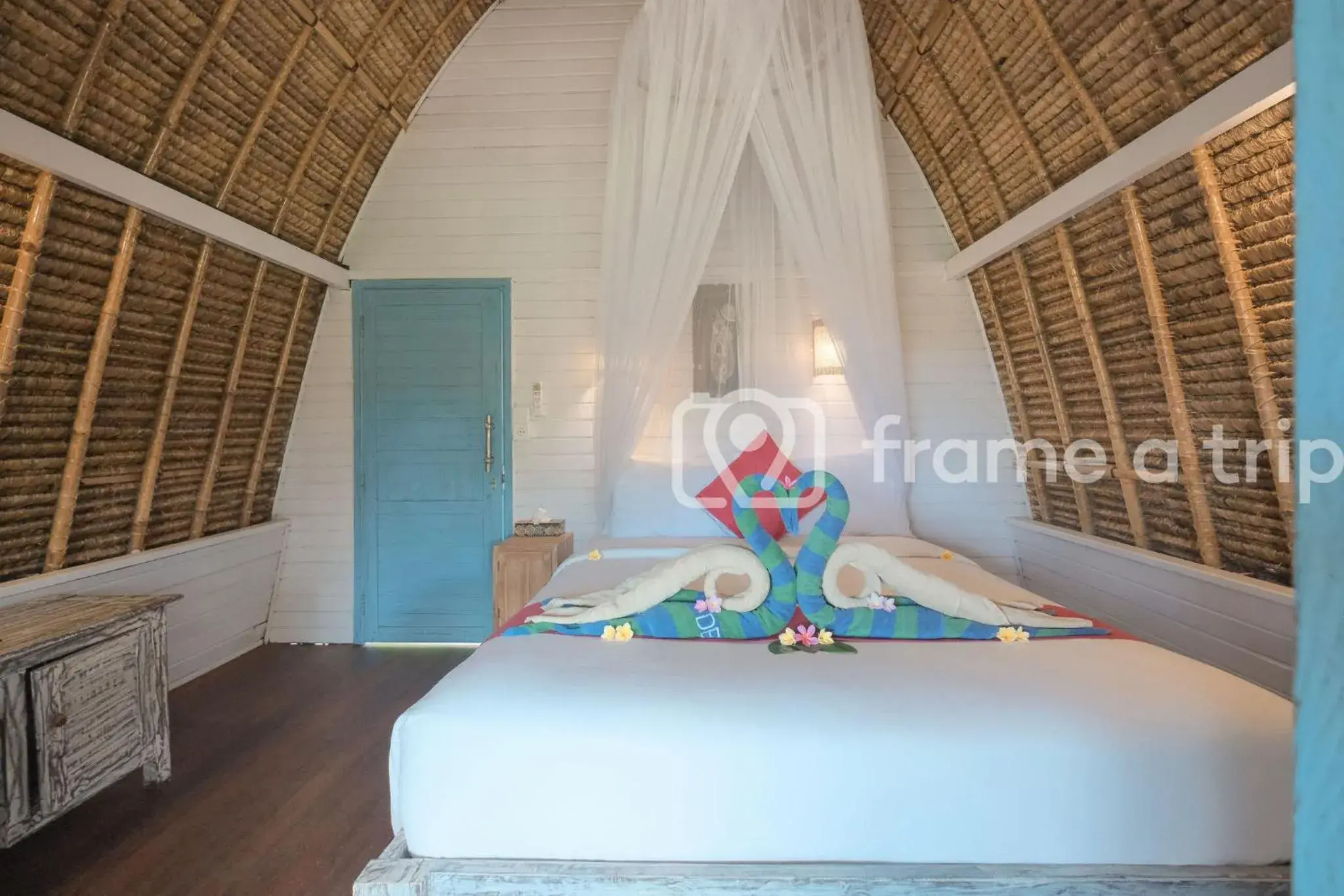 Bed in Dream Beach Kubu & SPA by ABM Bed in Dream Beach Kubu & SPA by ABM