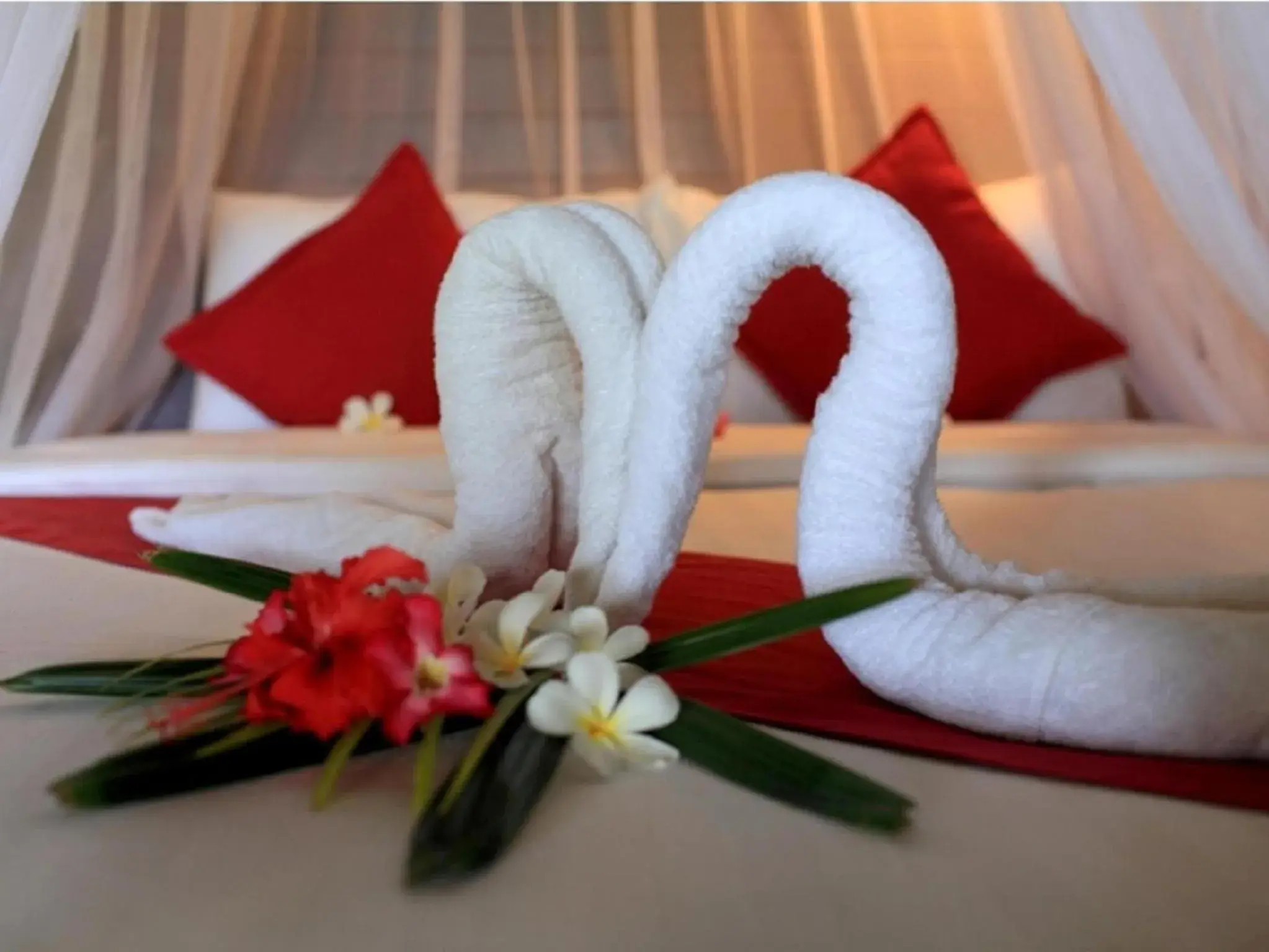 Bed in Dream Beach Kubu & SPA by ABM Bed in Dream Beach Kubu & SPA by ABM