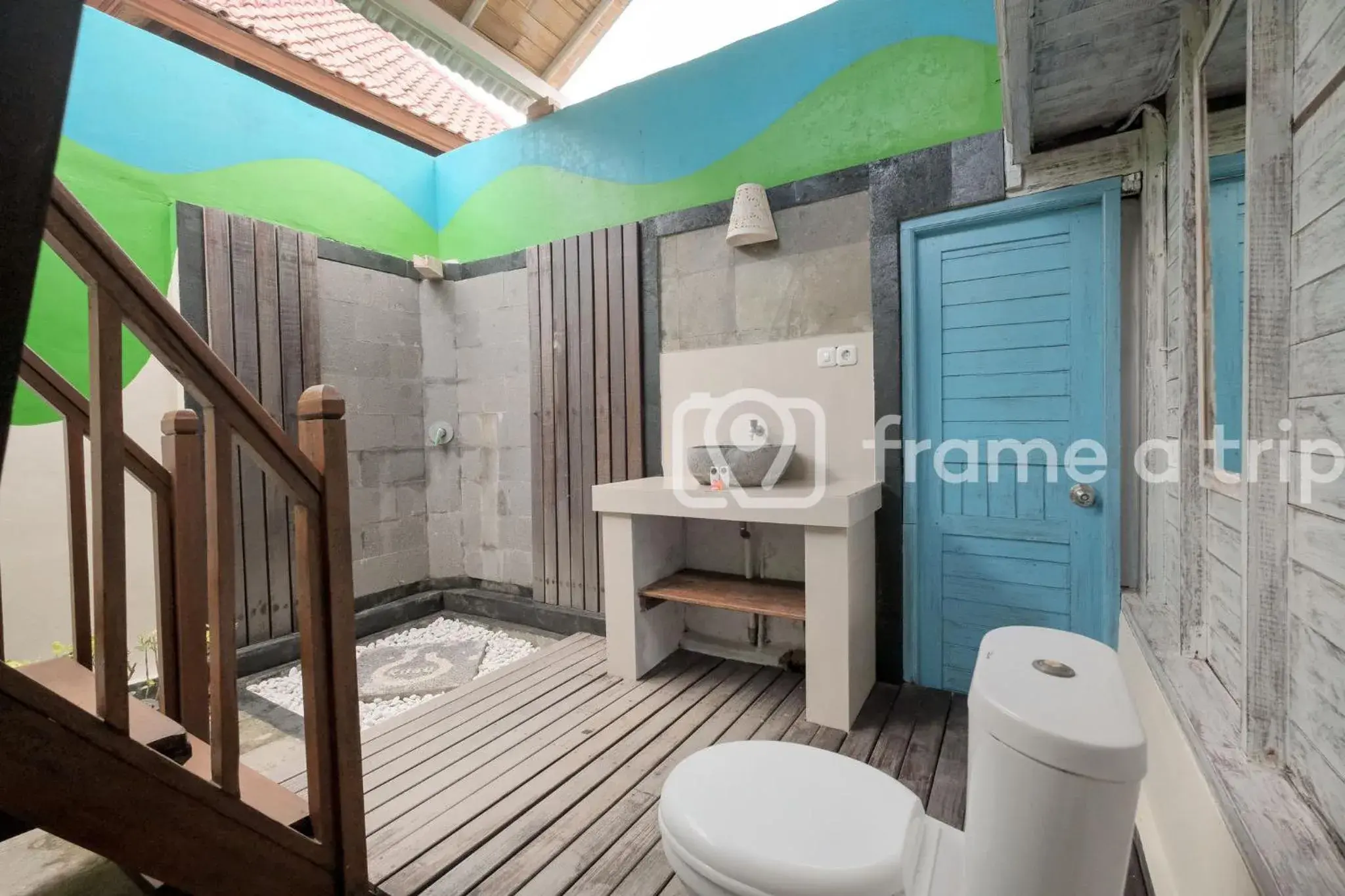 Bathroom in Dream Beach Kubu & SPA by ABM Bathroom in Dream Beach Kubu & SPA by ABM