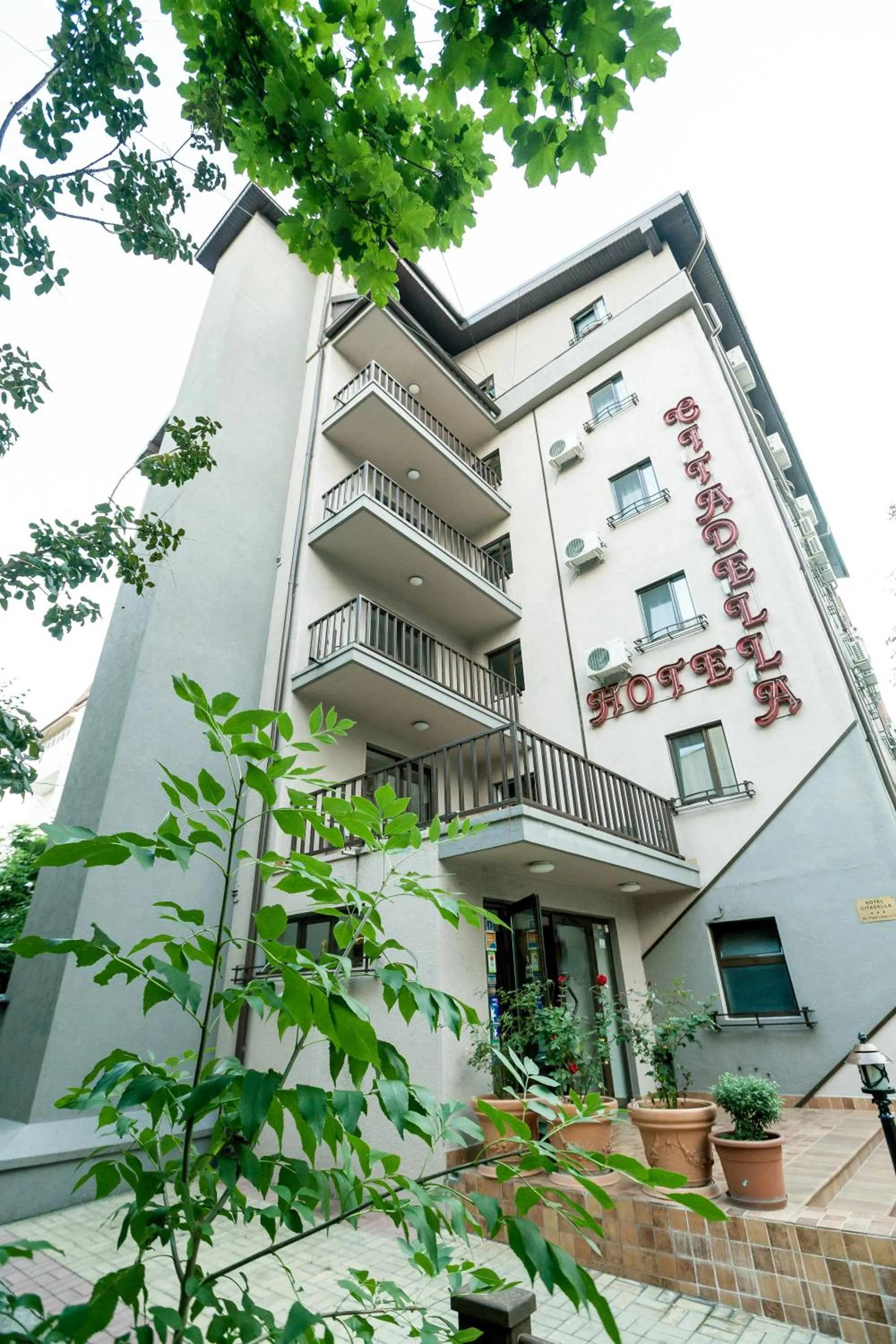 Facade/entrance in Hotel Citadella